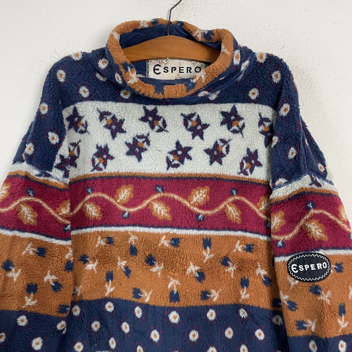 Other Vintage Espero Art Fullprint Fleece Jacket Size US XL / EU 56 / 4 - 4 Thumbnail