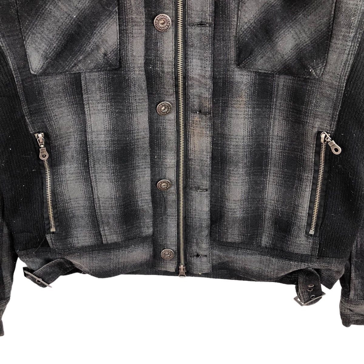 In The Attic Vintage IN THE ATTIC Jacket Checkered Japanese Brand Winter Size US M / EU 48-50 / 2 - 4 Thumbnail