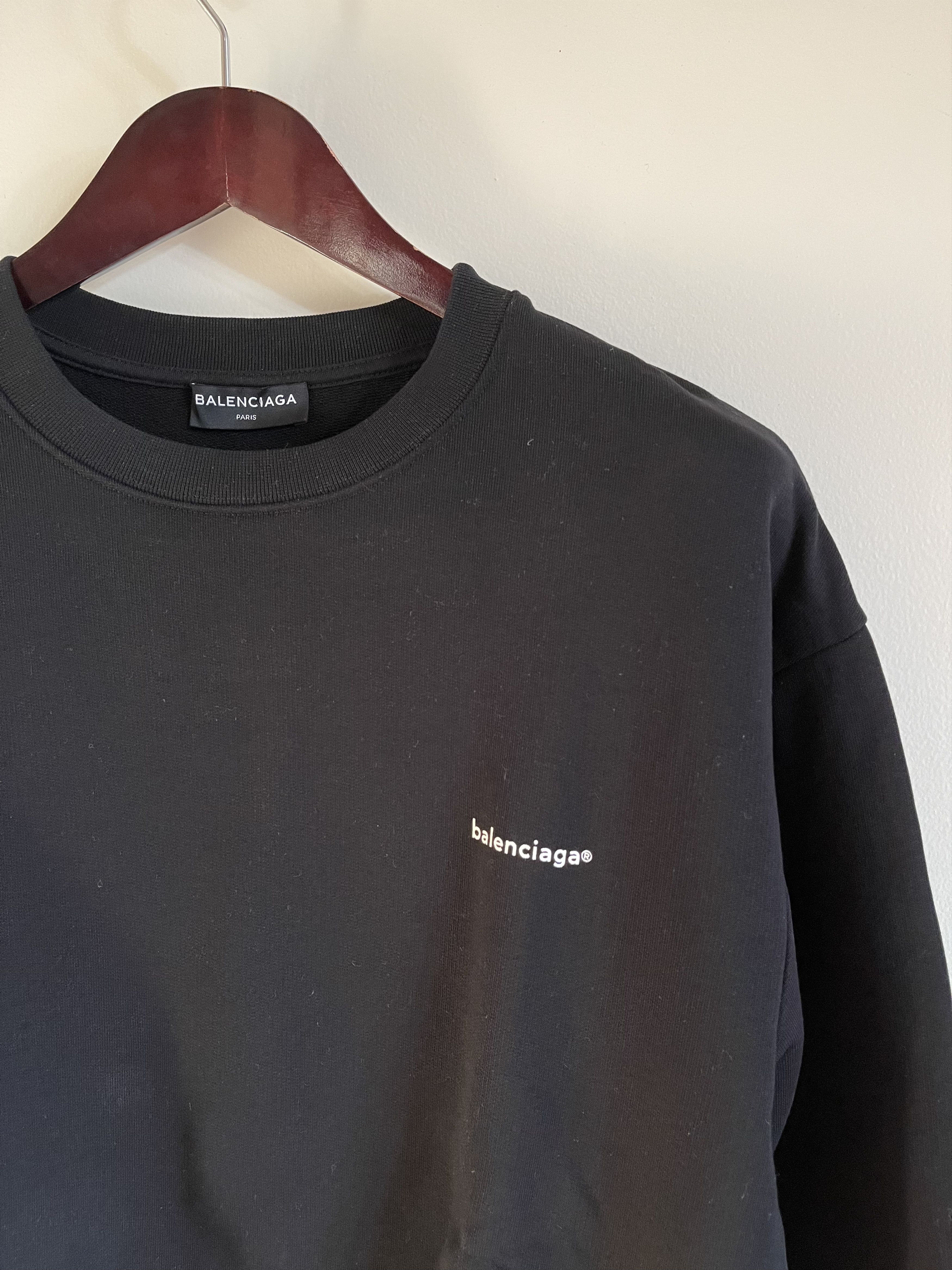 Balenciaga Balenciaga Classic Crewneck Size US M / EU 48-50 / 2 - 2 Thumbnail