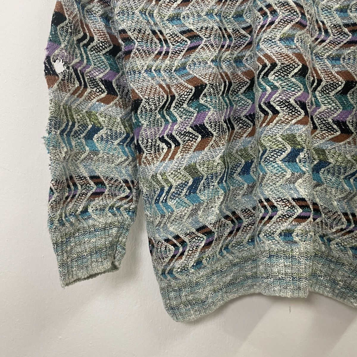 Aran Isles Knitwear Vintage Fantasie Di Settembre Jumper Knitwear Size US L / EU 52-54 / 3 - 10 Thumbnail