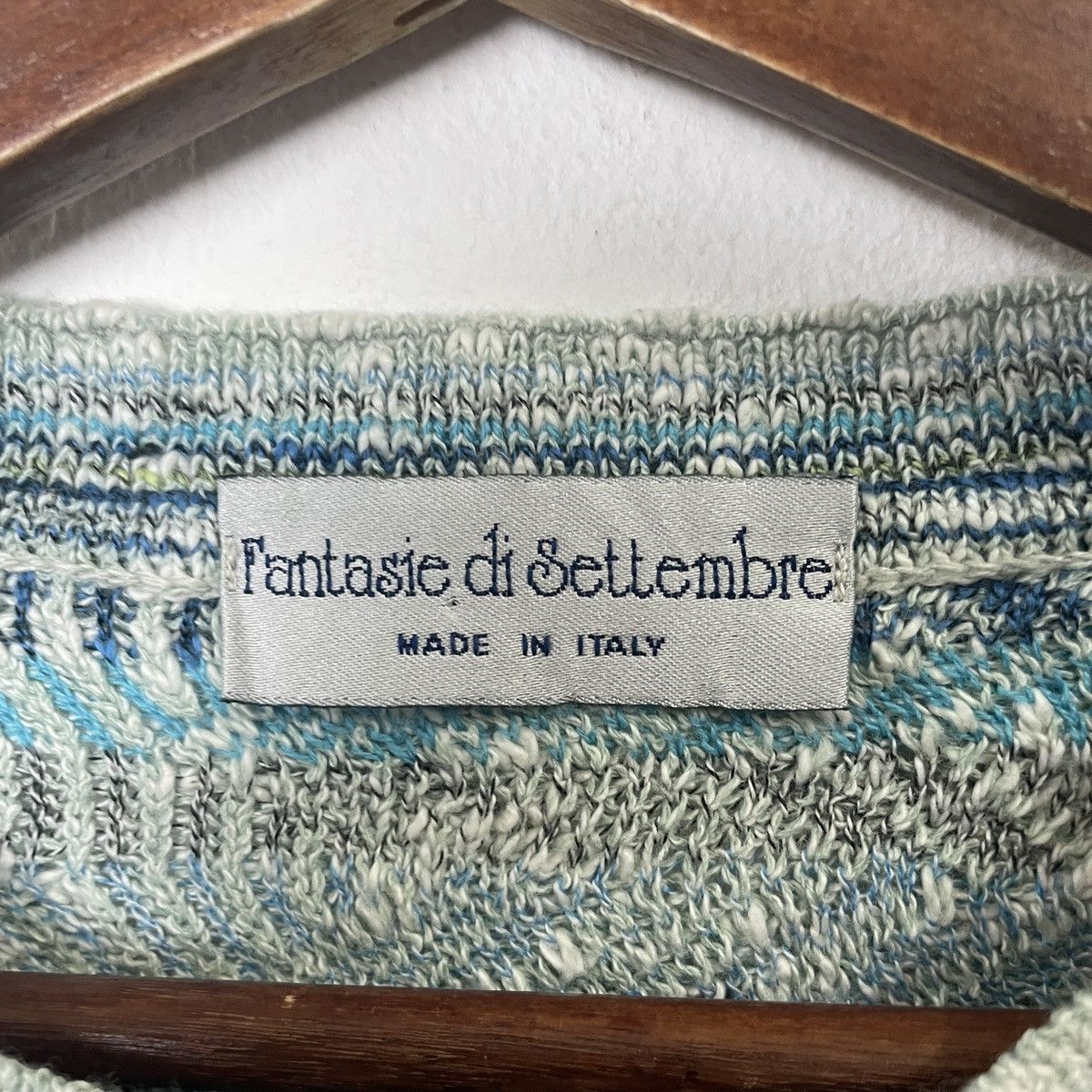 Aran Isles Knitwear Vintage Fantasie Di Settembre Jumper Knitwear Size US L / EU 52-54 / 3 - 6 Thumbnail