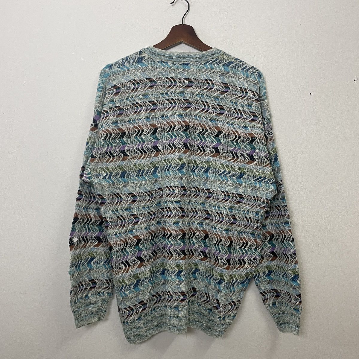 Aran Isles Knitwear Vintage Fantasie Di Settembre Jumper Knitwear Size US L / EU 52-54 / 3 - 8 Thumbnail