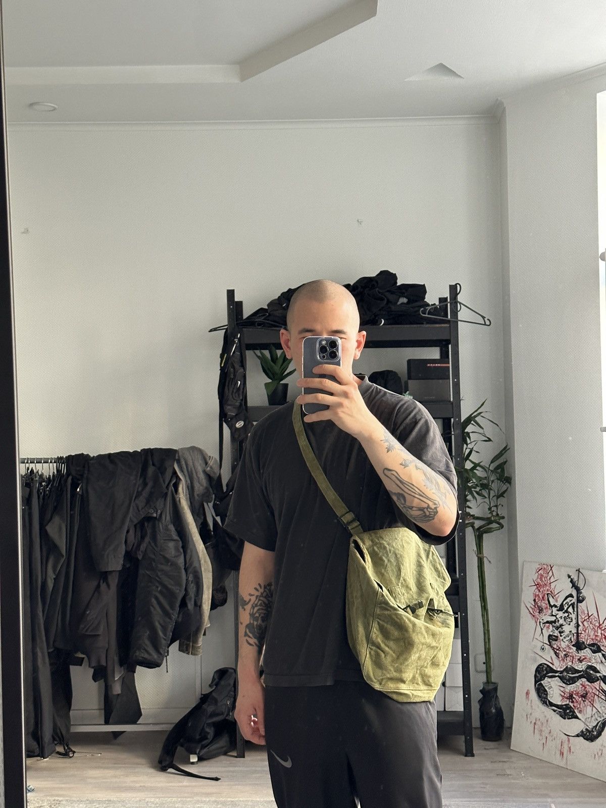 Japanese Brand × Vintage Military 80’s Crossbody Bag Size ONE SIZE - 5 Thumbnail