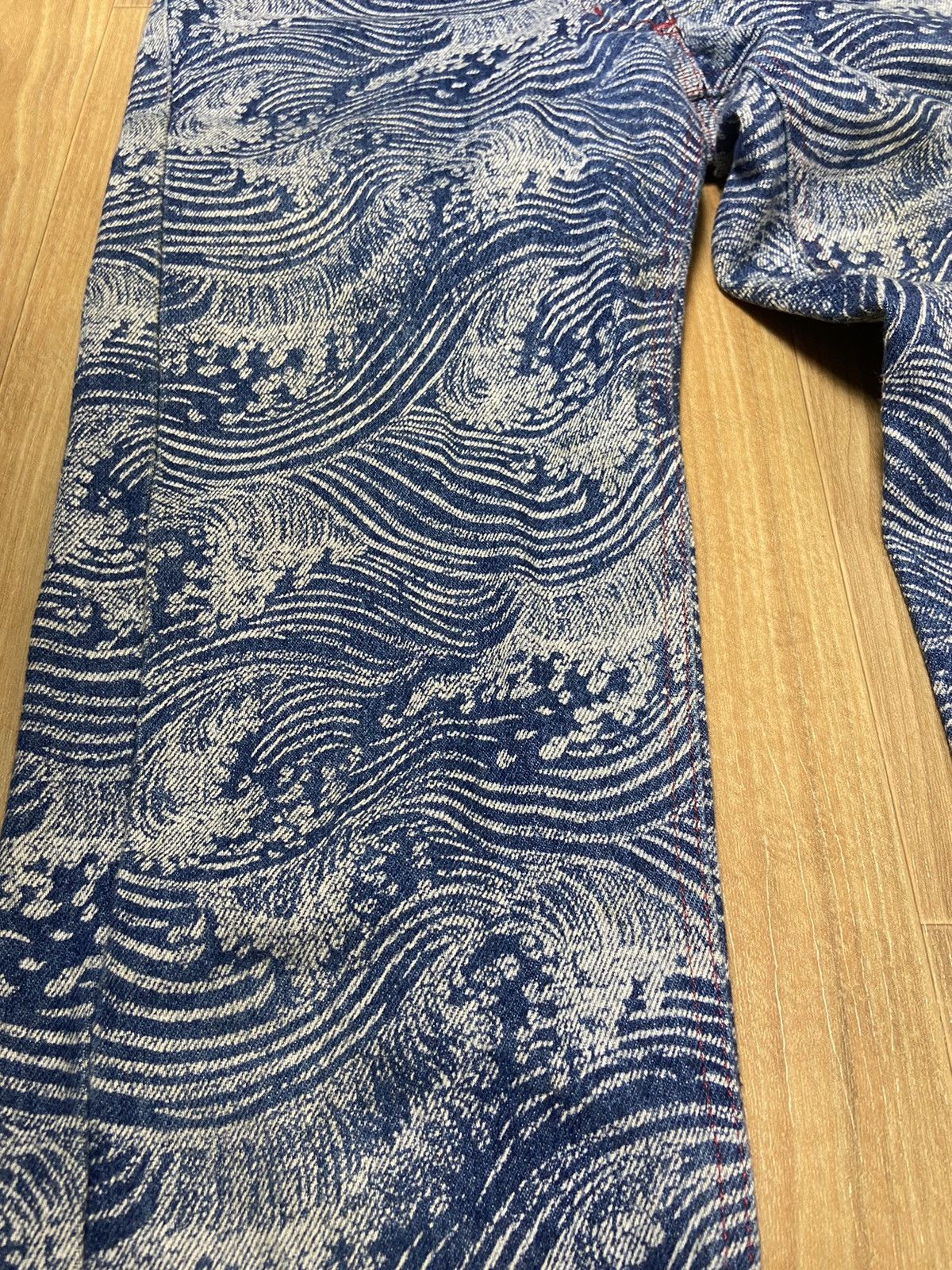 Vivienne Westwood 40 Vivienne westwood aw92 The Great Waves denim pants jeans Size US 27 - 8 Thumbnail