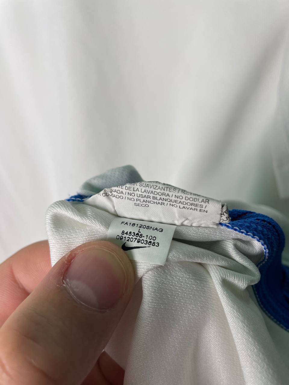 Nike Nike Team USA 2016 Olympics Soccer Jersey Football Shirt Size US L / EU 52-54 / 3 - 4 Thumbnail