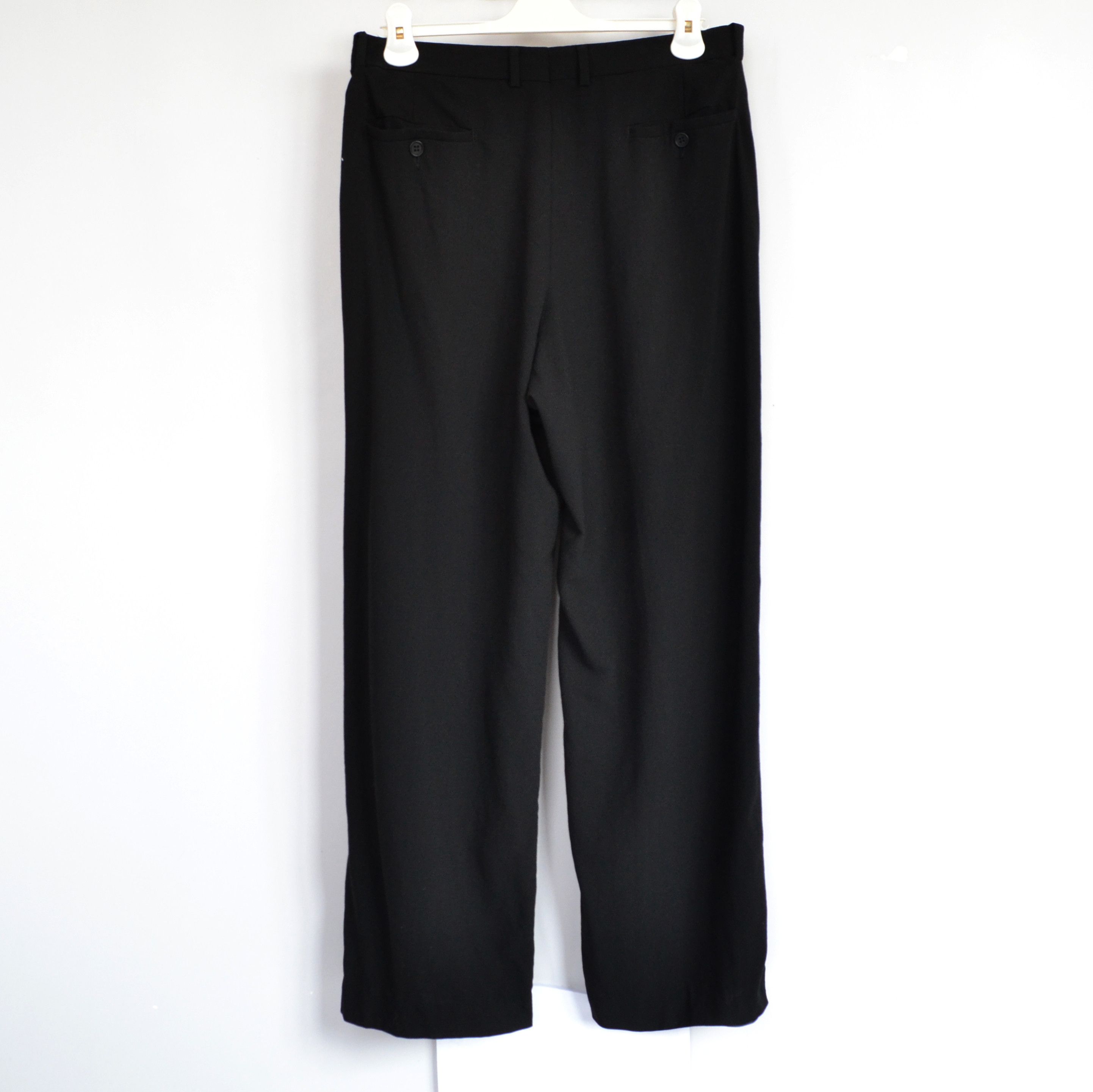 Emporio Armani Emporio Armani Suit Black Blazer Pants Wool 90s Black Size 50R - 8 Thumbnail
