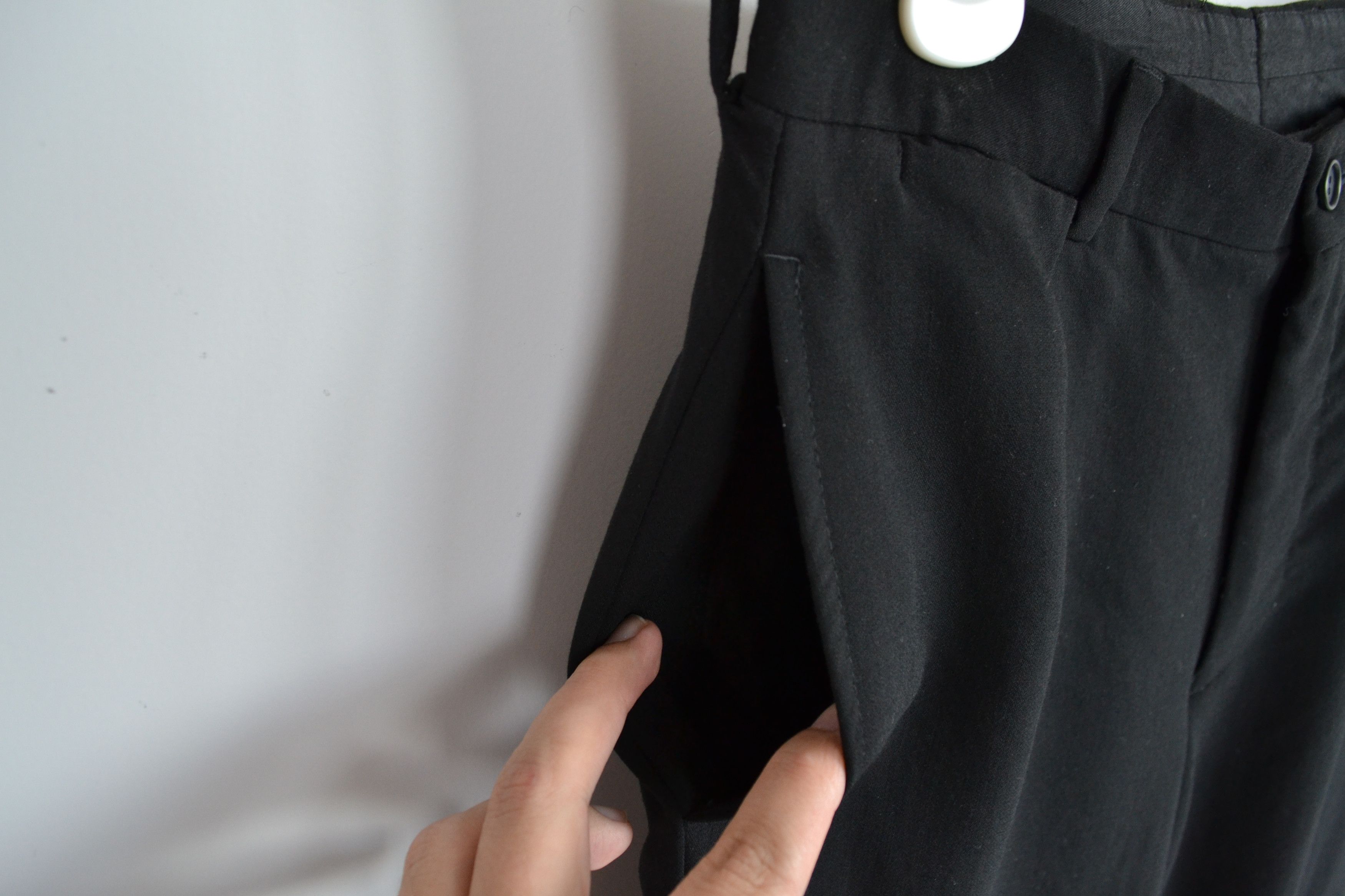 Emporio Armani Emporio Armani Suit Black Blazer Pants Wool 90s Black Size 50R - 16 Thumbnail