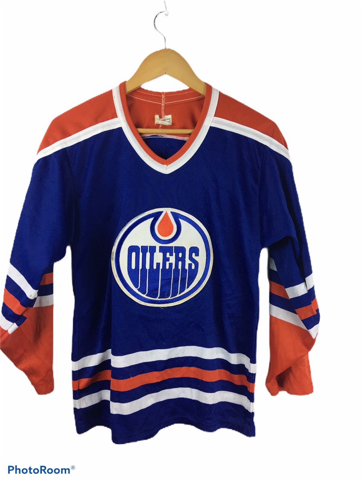 NFL Vintage Edmonton, Oilers vintage hockey jersey Size US M / EU 48-50 / 2 - 1 Thumbnail