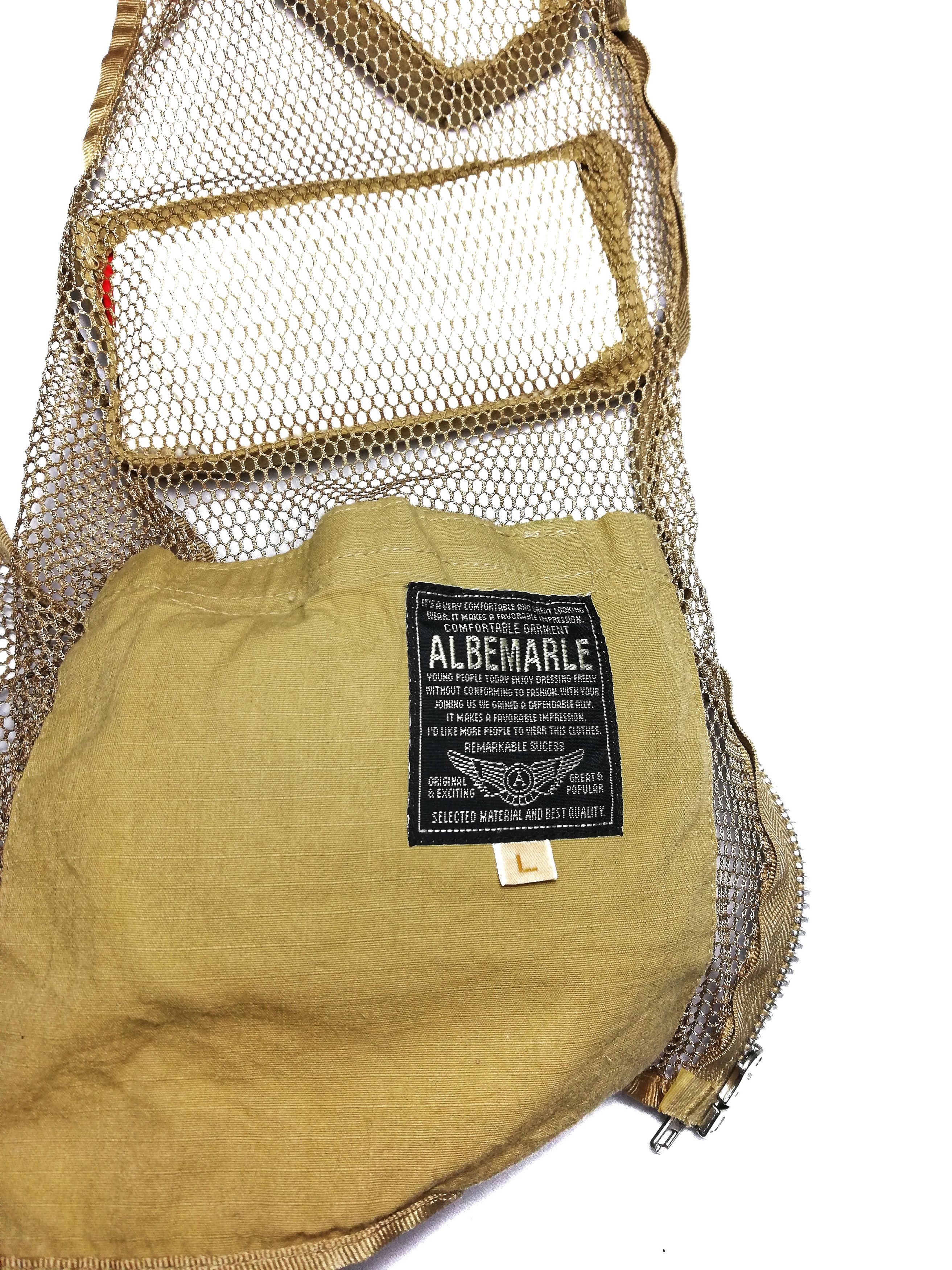 Designer × Japanese Brand 🔥Albemarle Tactical Utility Multi Pocket Vest Jacket🔥 Size US L / EU 52-54 / 3 - 7 Thumbnail