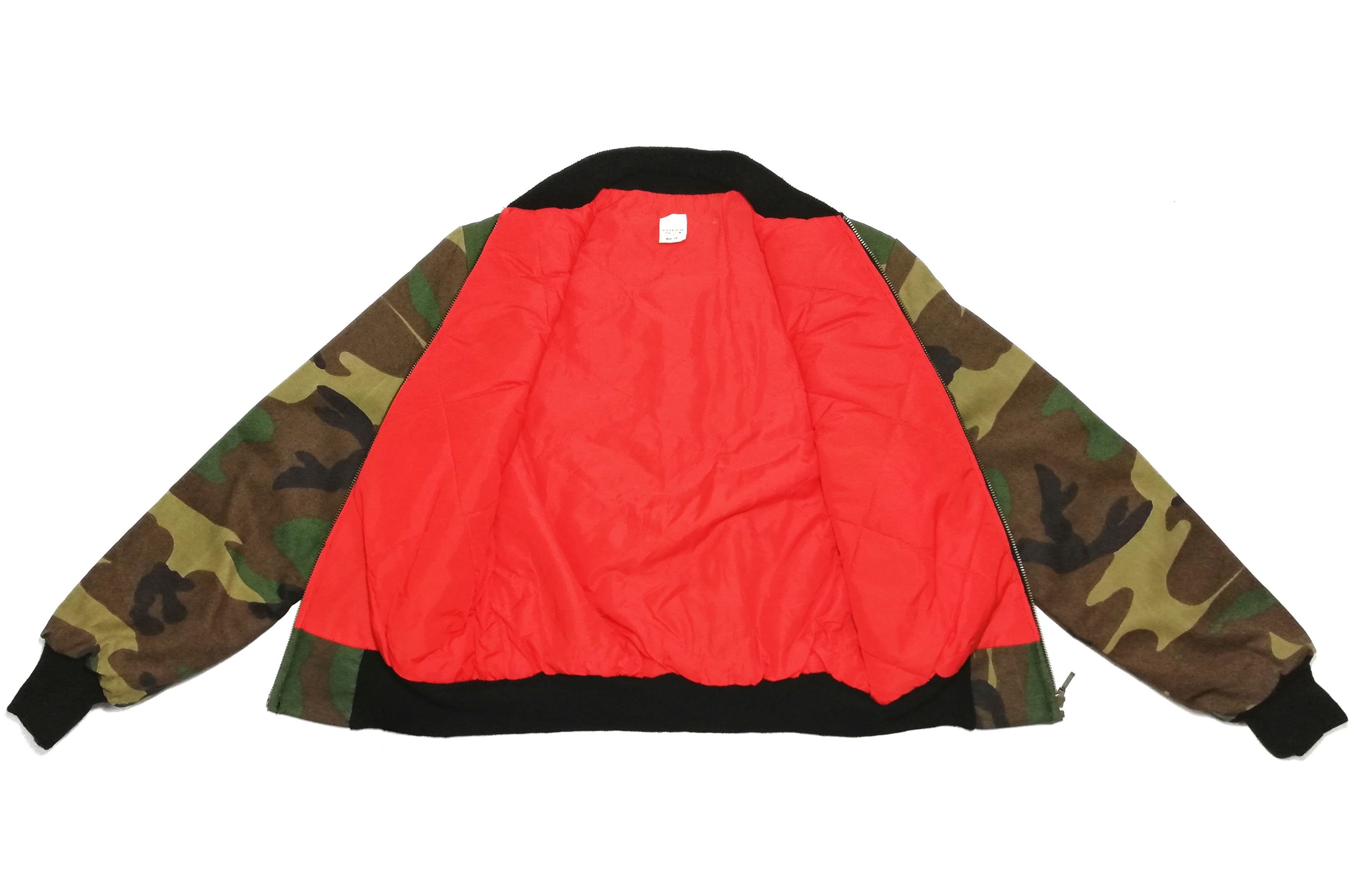 Vintage 🔥ICONIC Vintage Camouflage Military Bomber MA-1 Jacket🔥 Size US XXS / EU 40 - 5 Thumbnail