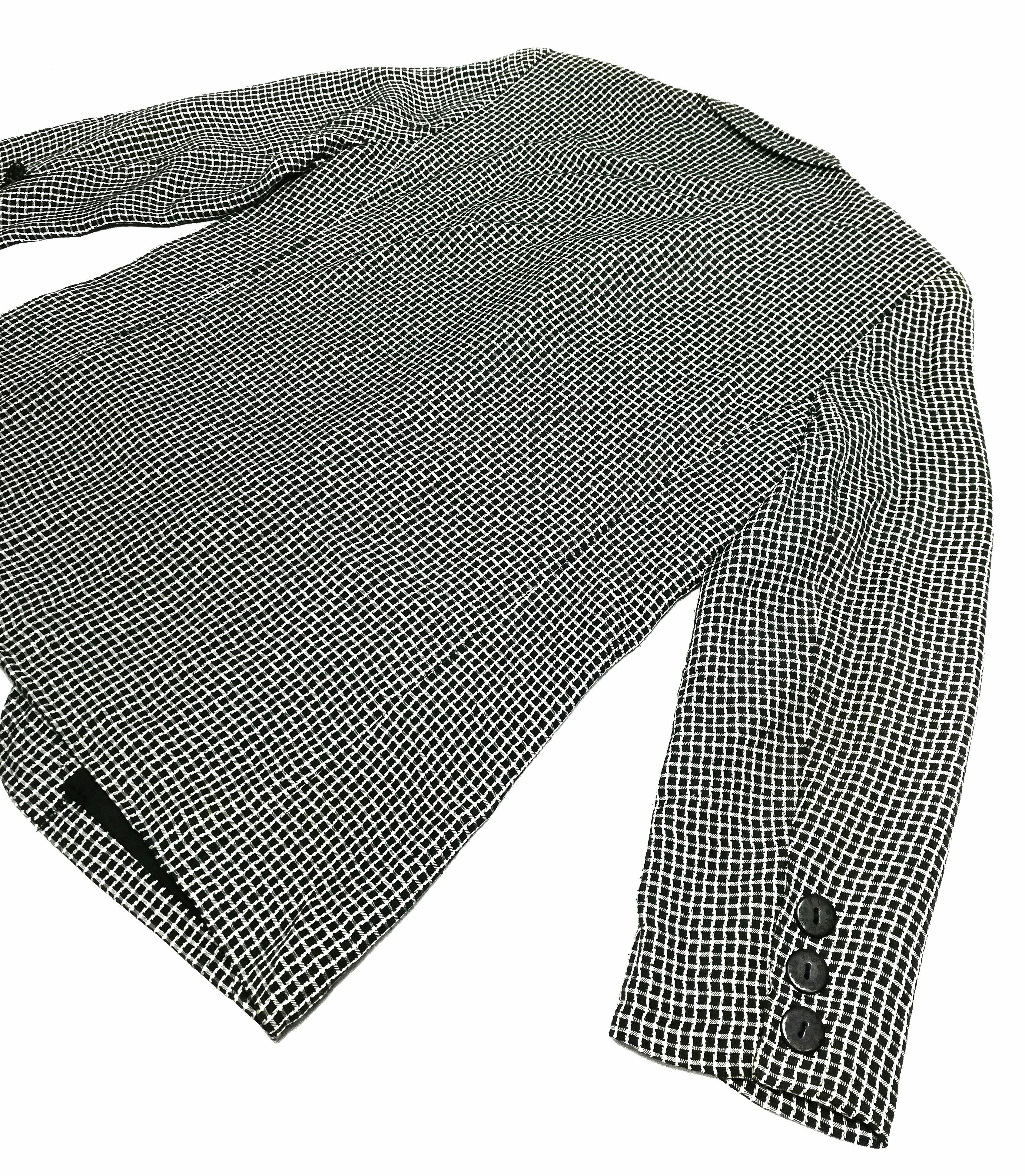 Givenchy 🔥Givenchy Glamour Acetate/Rayon Tartan Plaid Blazer Jacket Size US S / EU 44-46 / 1 - 17 Thumbnail