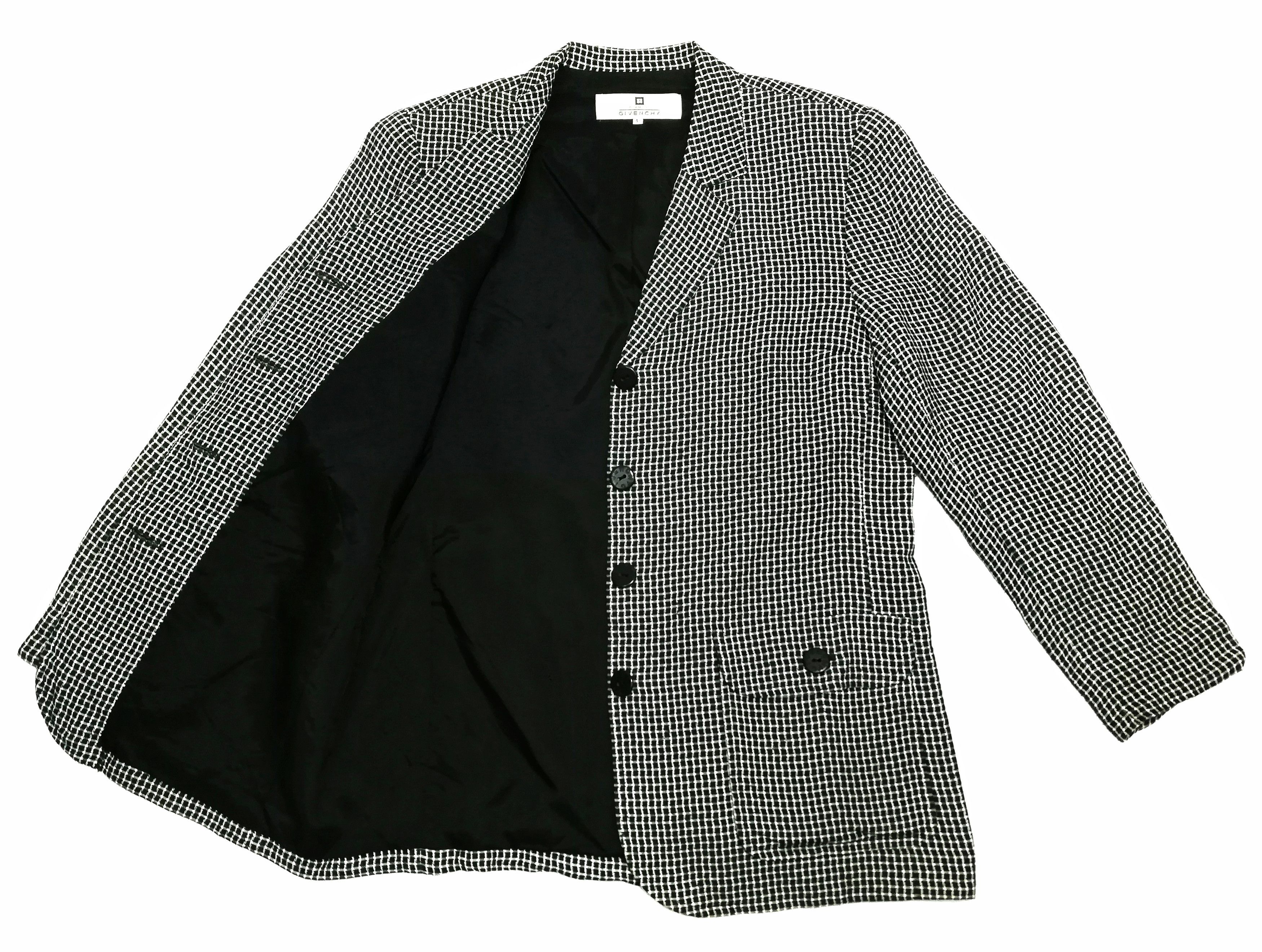 Givenchy 🔥Givenchy Glamour Acetate/Rayon Tartan Plaid Blazer Jacket Size US S / EU 44-46 / 1 - 5 Thumbnail