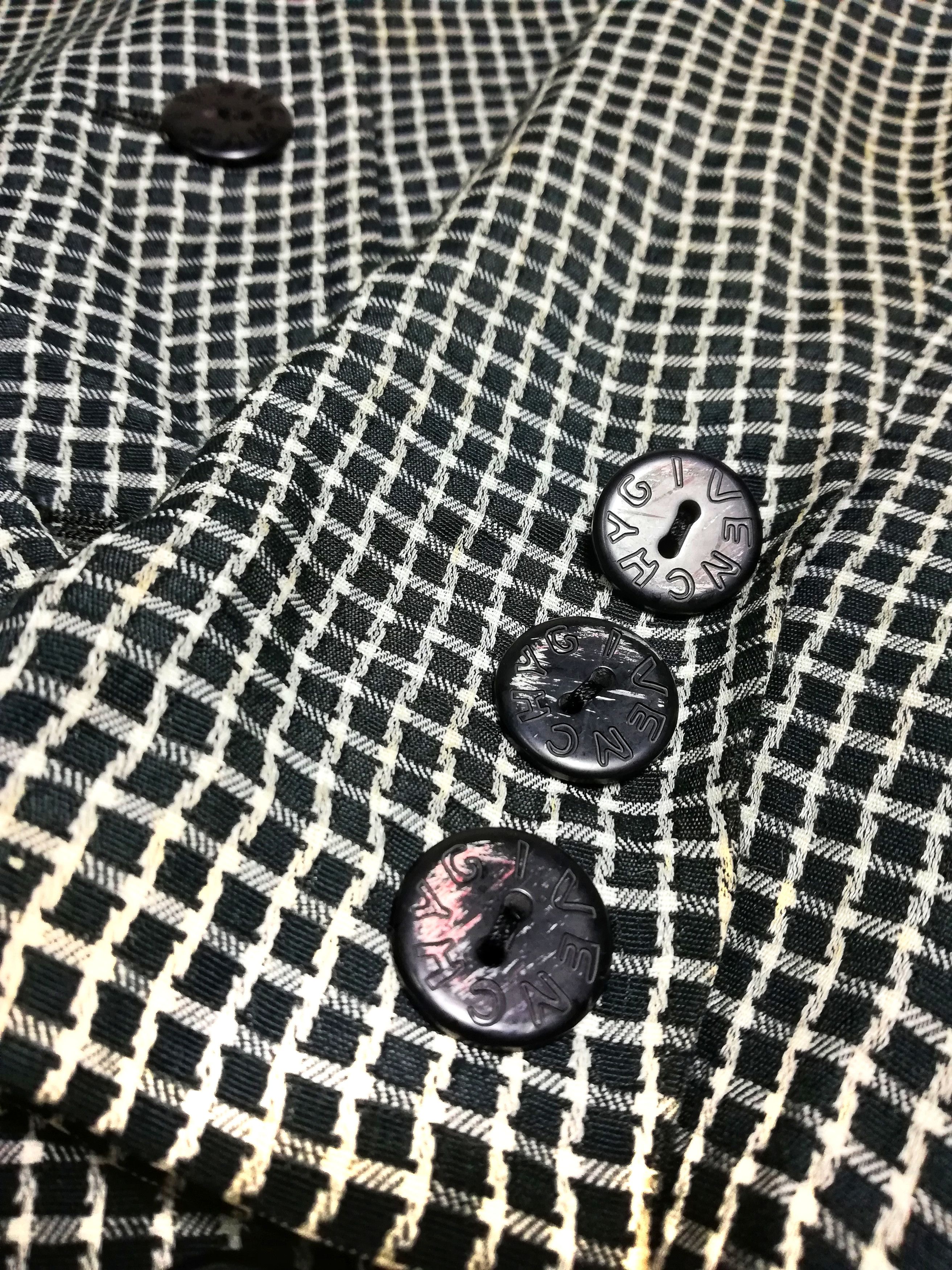 Givenchy 🔥Givenchy Glamour Acetate/Rayon Tartan Plaid Blazer Jacket Size US S / EU 44-46 / 1 - 13 Thumbnail