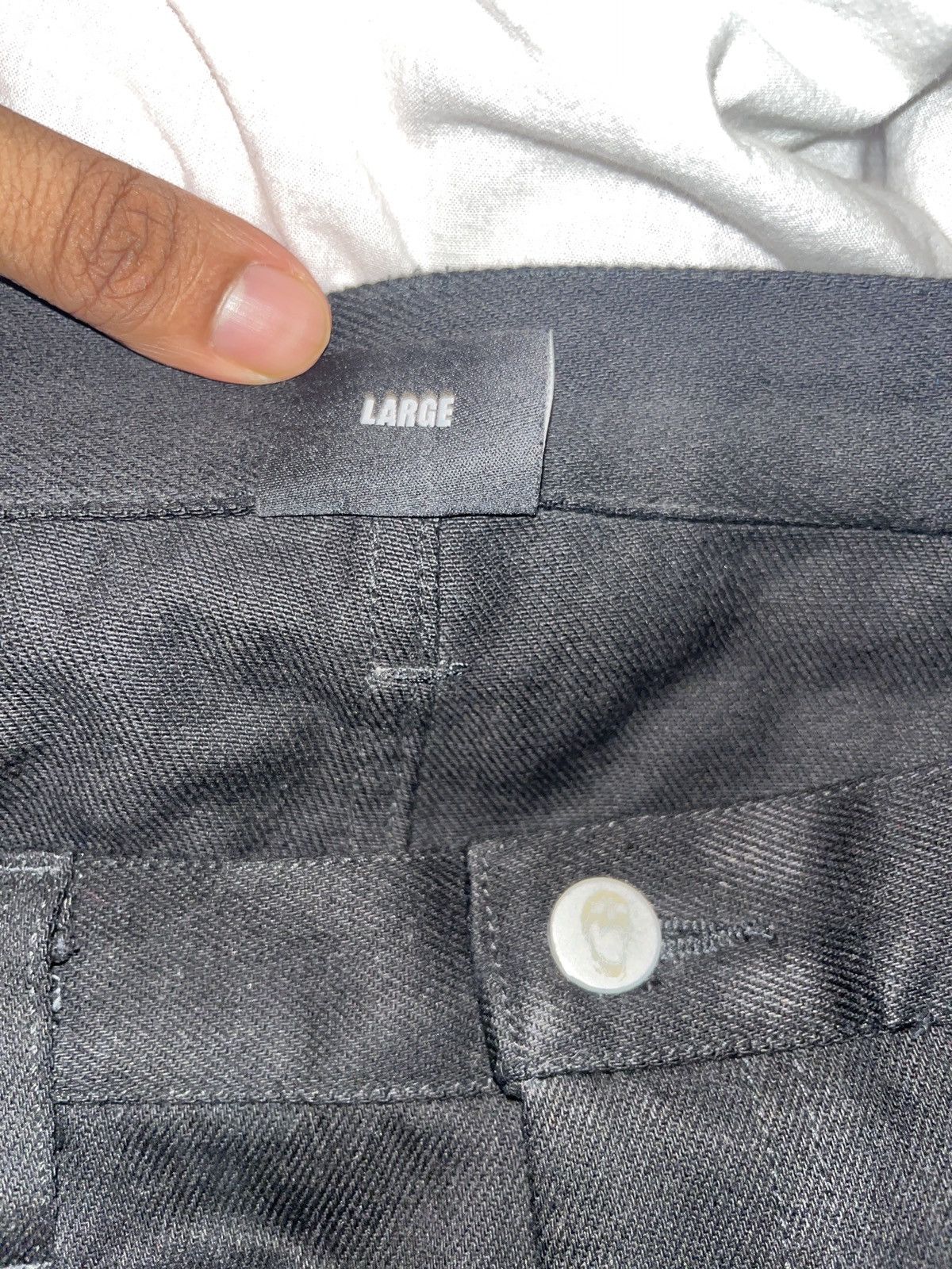 Revenge Revenge Black Embroidered denium Size US 34 / EU 50 - 4 Thumbnail