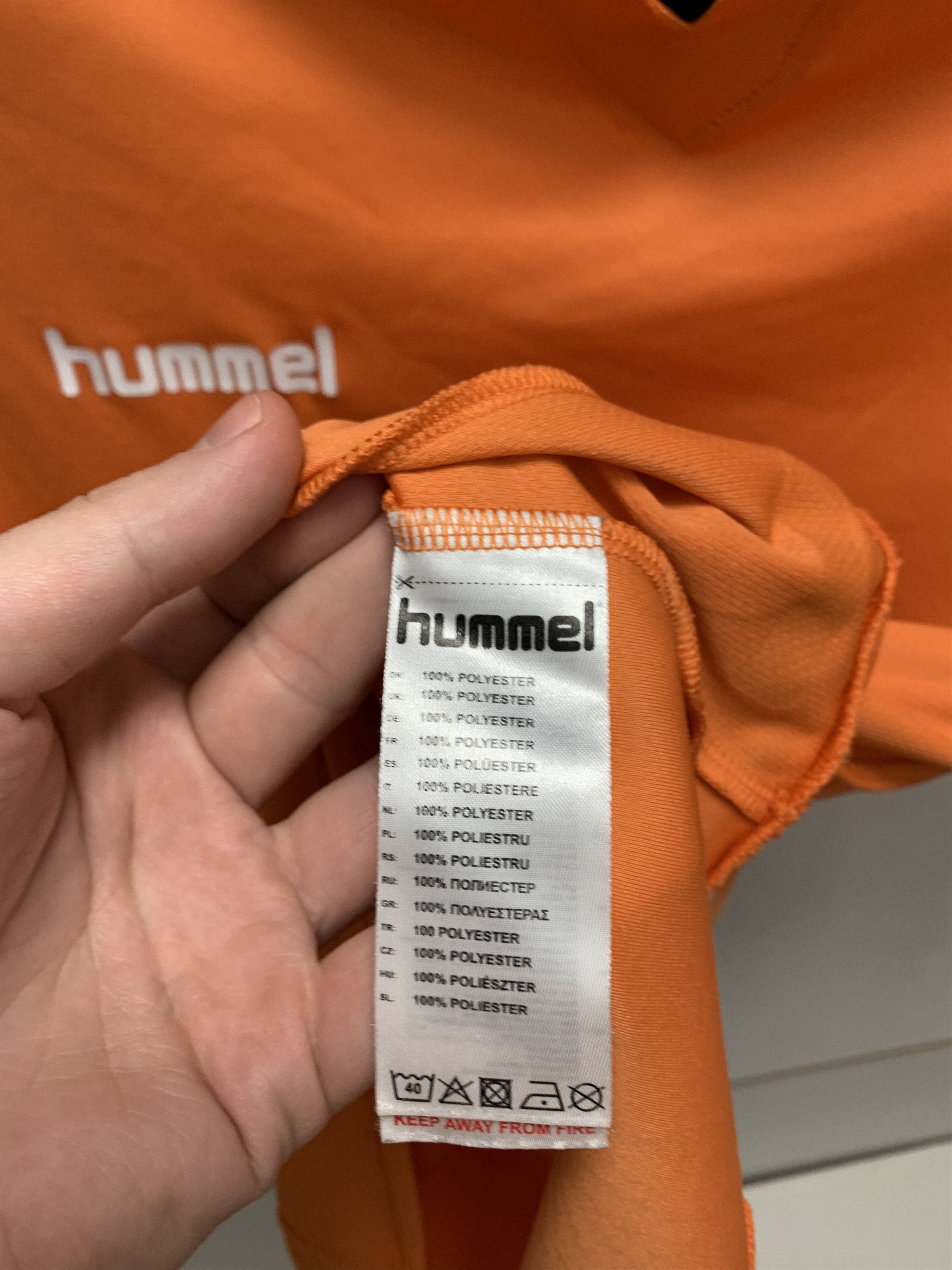Hummel Glasgow Rangers Hummel 32 Red Soccer Jersey M Orange Size US M / EU 48-50 / 2 - 4 Thumbnail
