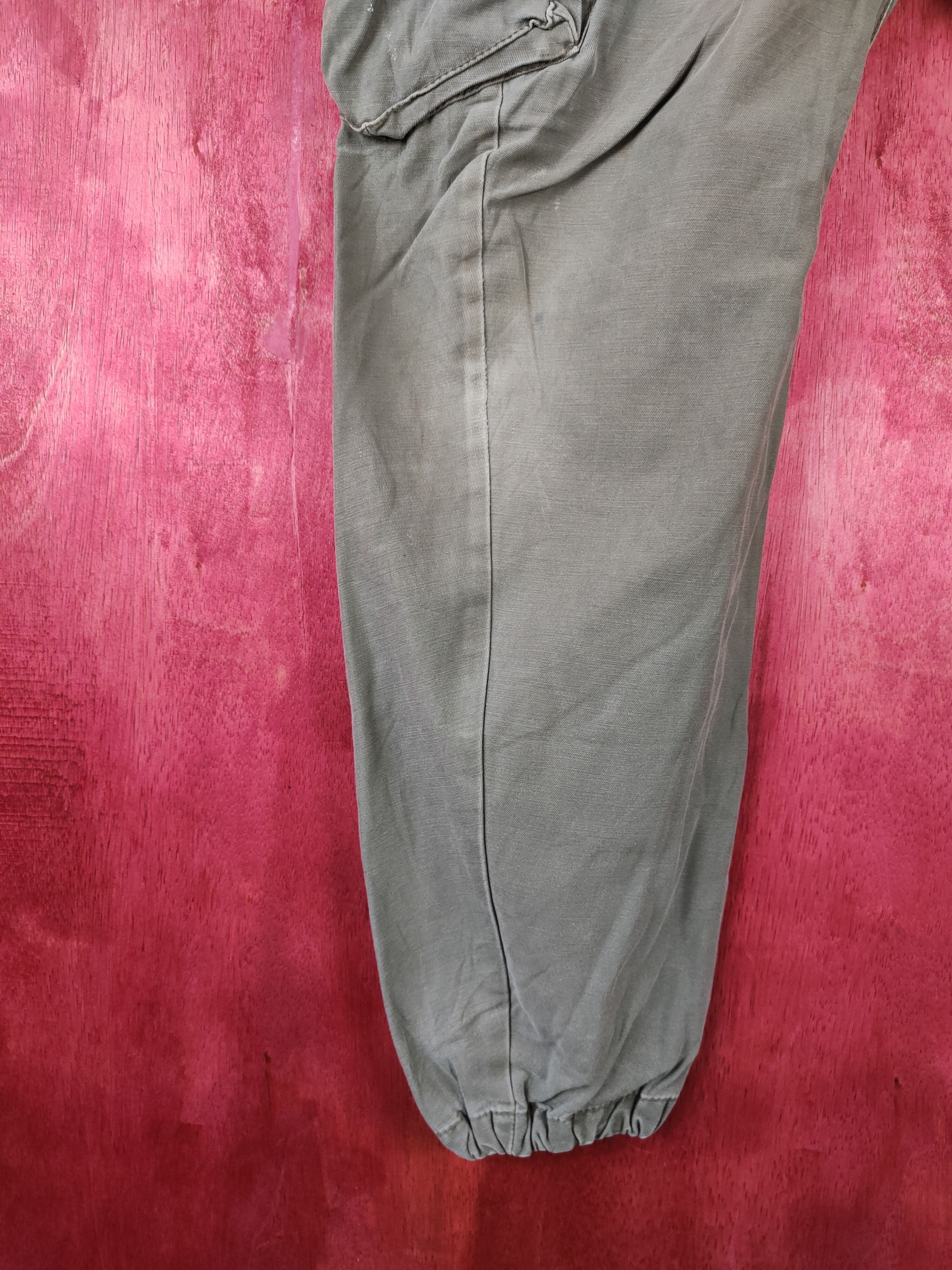 Japanese Brand Xebec-Twist45 Army Multi Pocket Tactical Cargo Pants #S440 Size US 31 - 4 Thumbnail