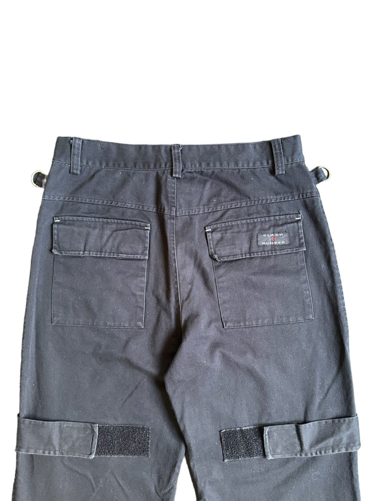 Seditionaries 90's Slash Number Velcro strap cargo punk pants Size US 30 / EU 46 - 7 Thumbnail