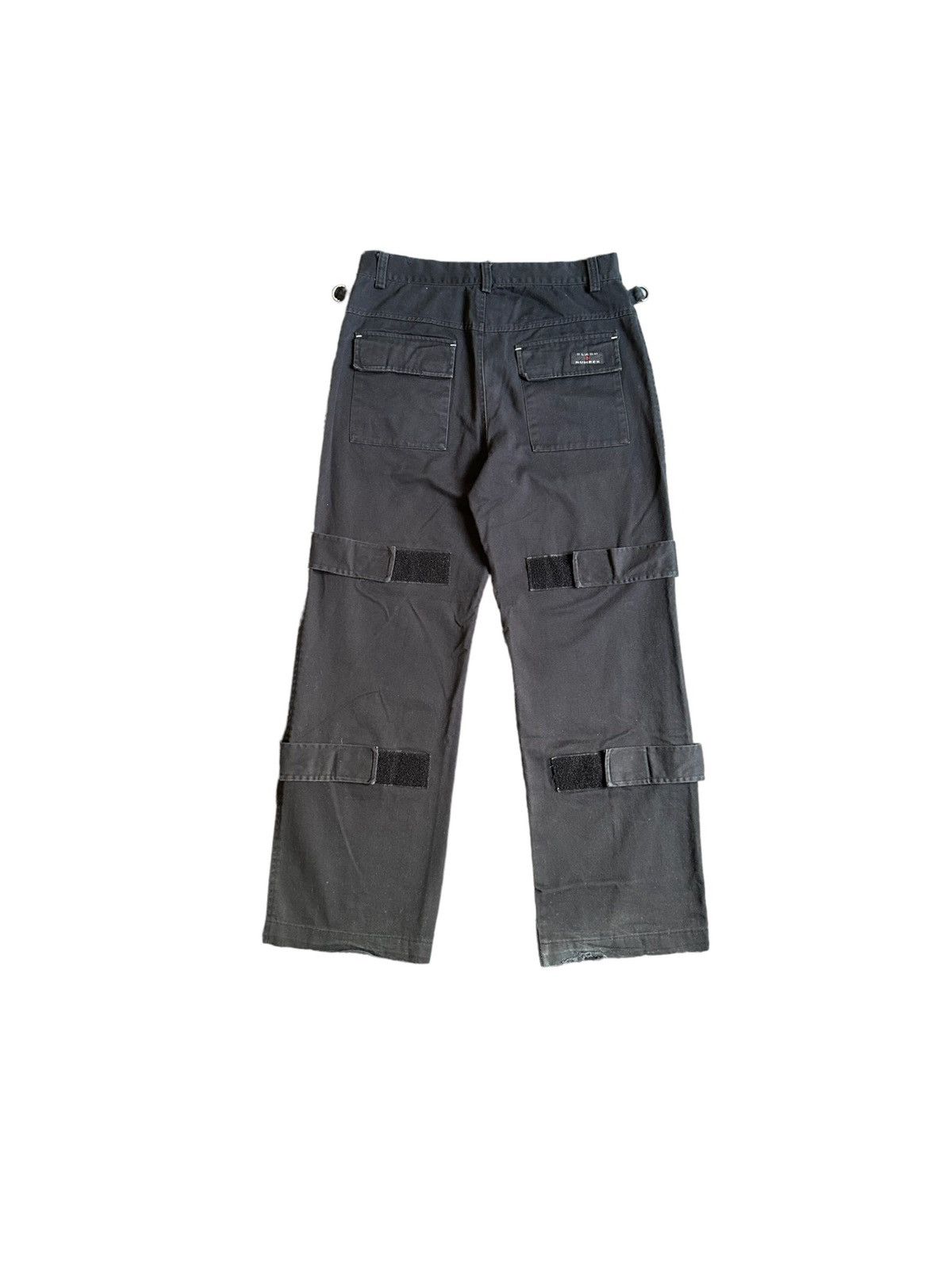 Seditionaries 90's Slash Number Velcro strap cargo punk pants Size US 30 / EU 46 - 3 Thumbnail