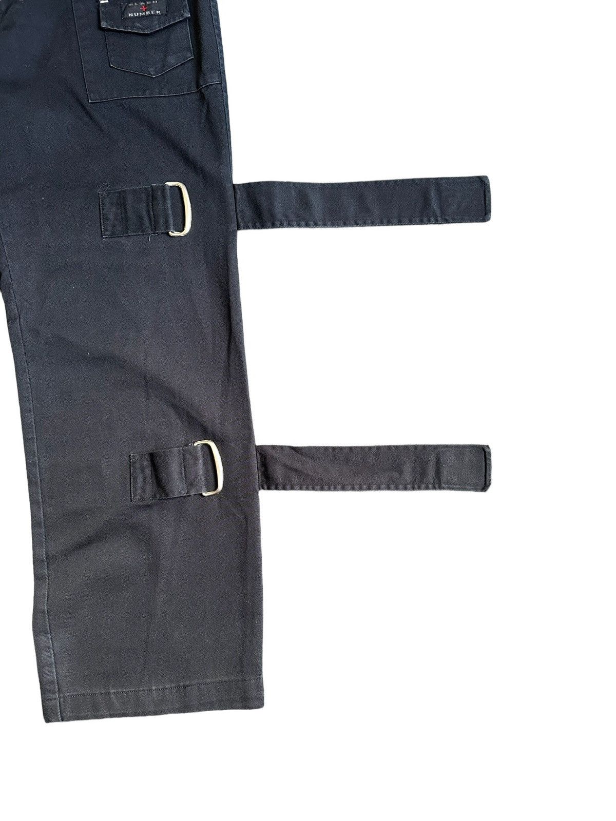 Seditionaries 90's Slash Number Velcro strap cargo punk pants Size US 30 / EU 46 - 9 Thumbnail
