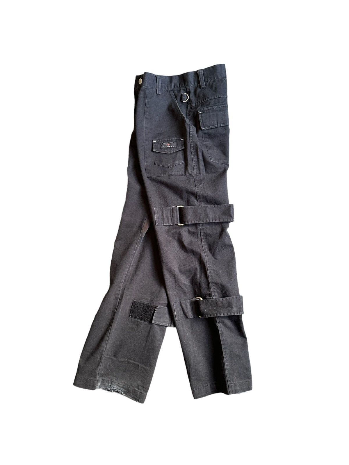 Seditionaries 90's Slash Number Velcro strap cargo punk pants Size US 30 / EU 46 - 4 Thumbnail