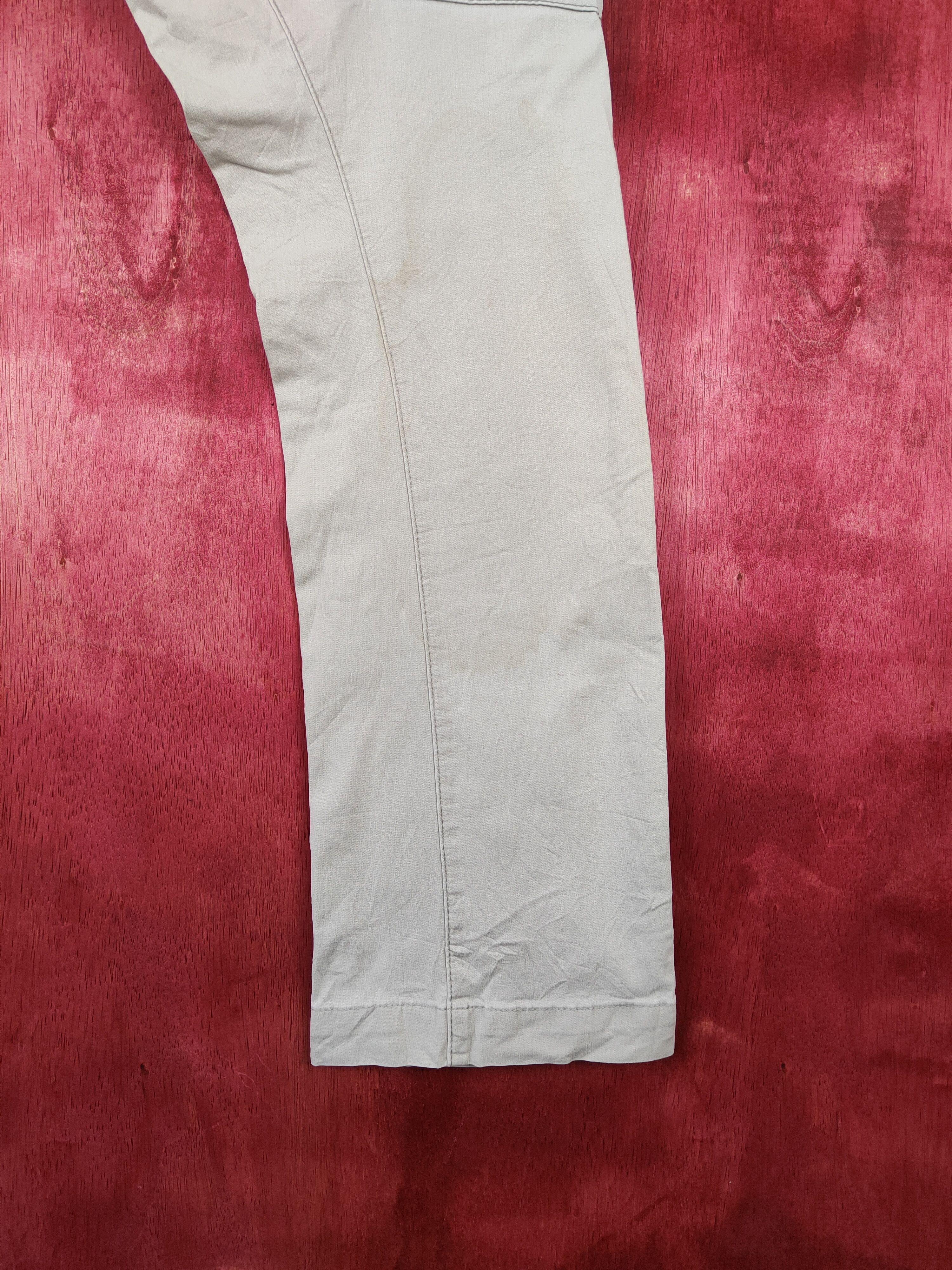 Japanese Brand Genba White Multi Pocket Tactical Cargo Pants #S455 Size US 31 - 11 Thumbnail