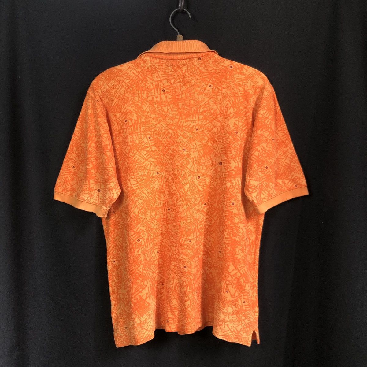 Stussy Vintage Stussy Overprint Graffiti Monogram Polo Tshirt Size US M / EU 48-50 / 2 - 2 Thumbnail