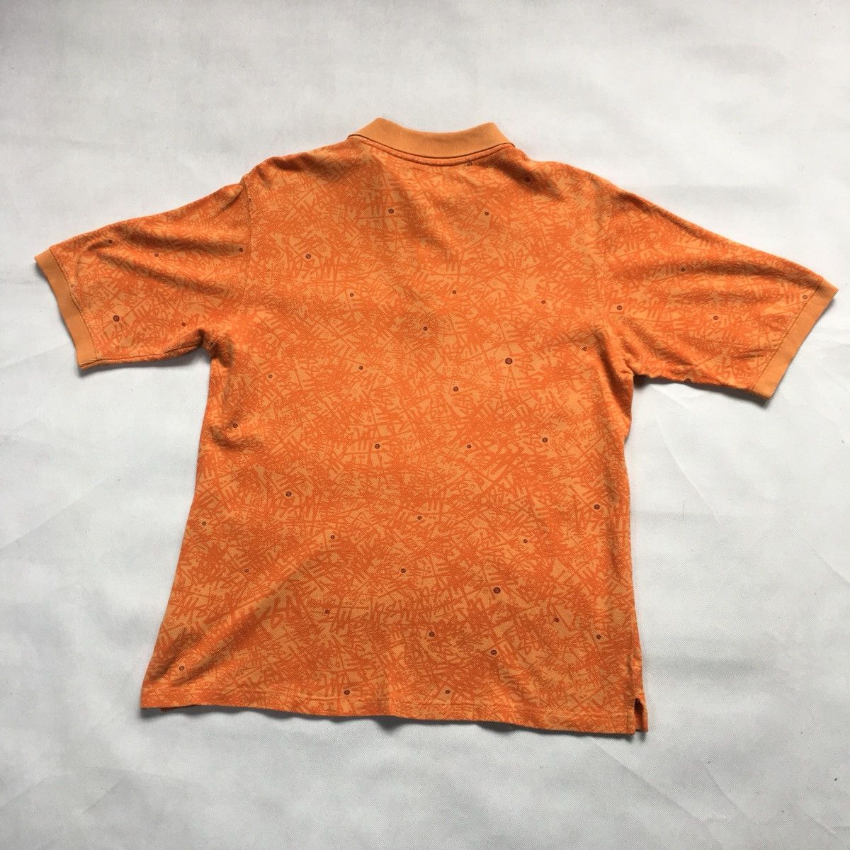 Stussy Vintage Stussy Overprint Graffiti Monogram Polo Tshirt Size US M / EU 48-50 / 2 - 6 Thumbnail
