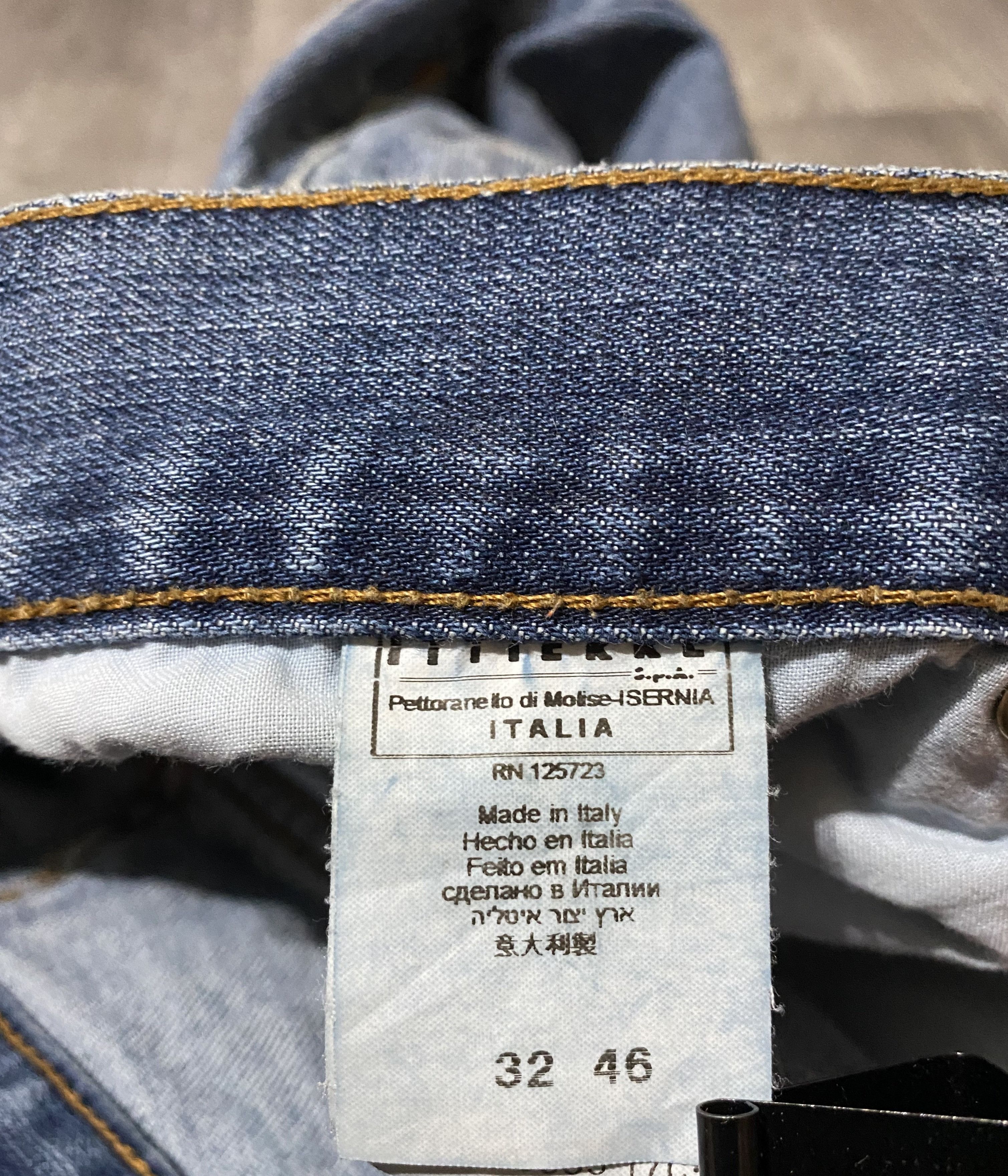 Pierre Balmain Pierre Balmain Paris Biker Jeans Distressed Patchwork Denim Size US 32 / EU 48 - 8 Thumbnail