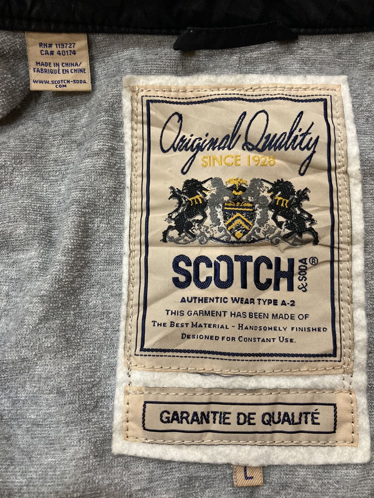 Scotch & Soda Scotch and Soda Bomber Style Jacket Size US L / EU 52-54 / 3 - 5 Thumbnail
