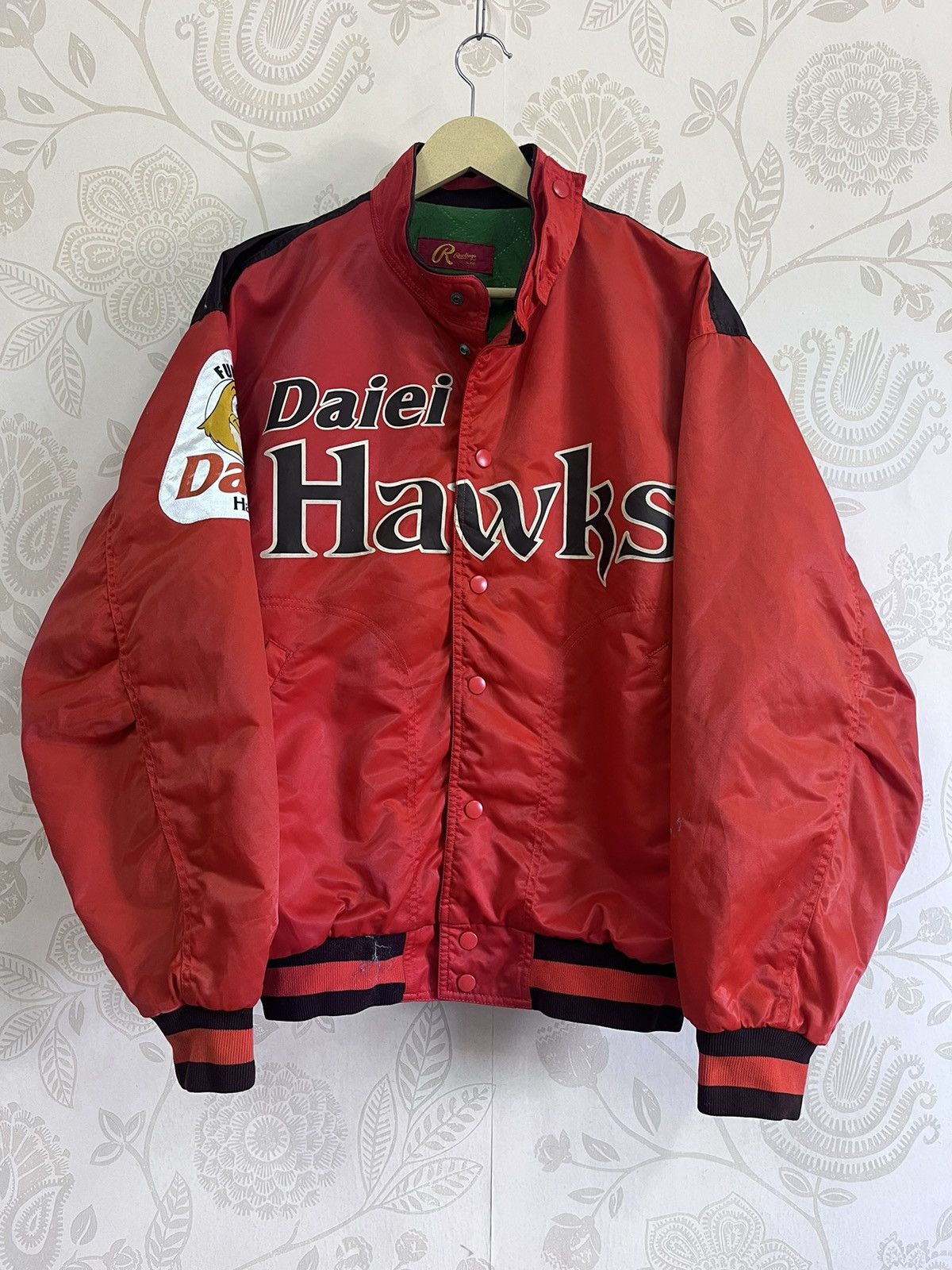 Rawlings Daiei Hawks ジャケット Mサイズ Rawlings Daiei Hawks ジャケット Mサイズ本物