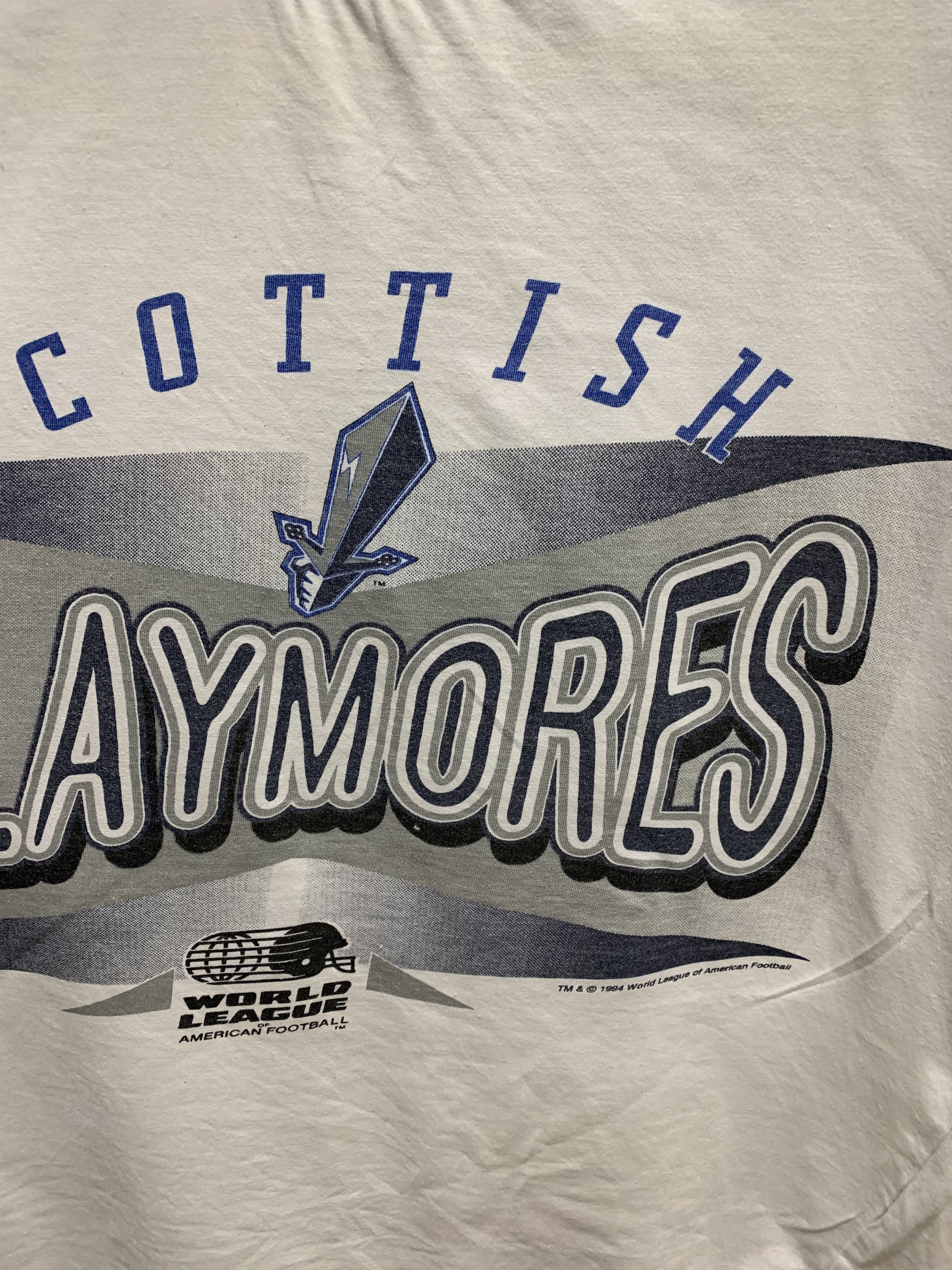Reebok Scottish Claymores vintage Reebok t-shirt 1994 World CupXxl Size US XXL / EU 58 / 5 - 3 Thumbnail