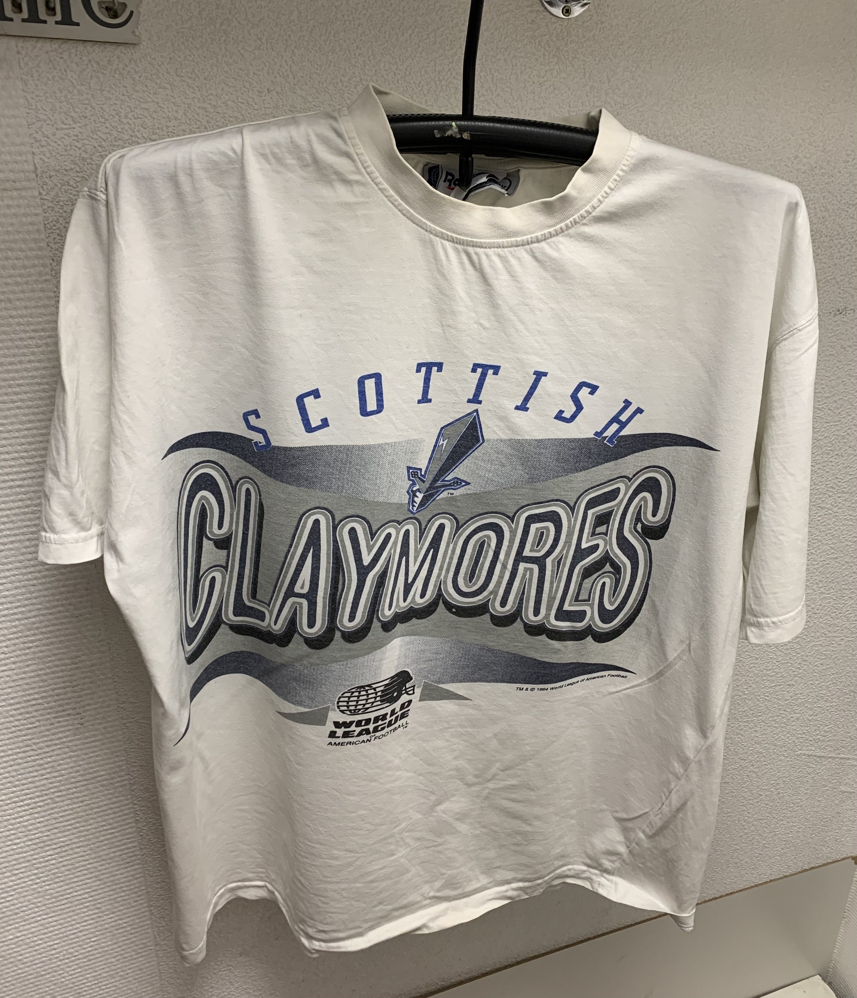Reebok Scottish Claymores vintage Reebok t-shirt 1994 World CupXxl Size US XXL / EU 58 / 5 - 1 Thumbnail