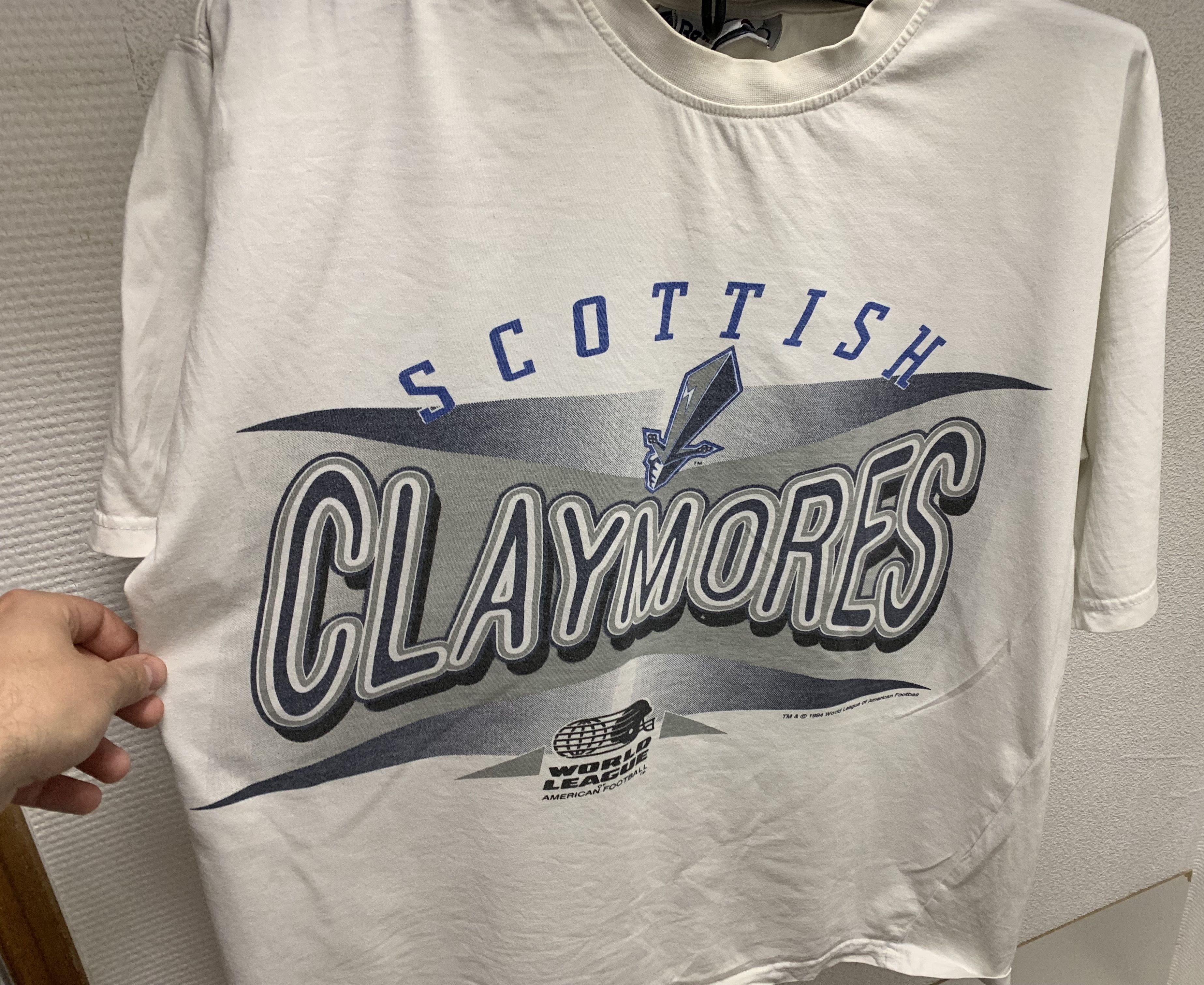 Reebok Scottish Claymores vintage Reebok t-shirt 1994 World CupXxl Size US XXL / EU 58 / 5 - 2 Thumbnail