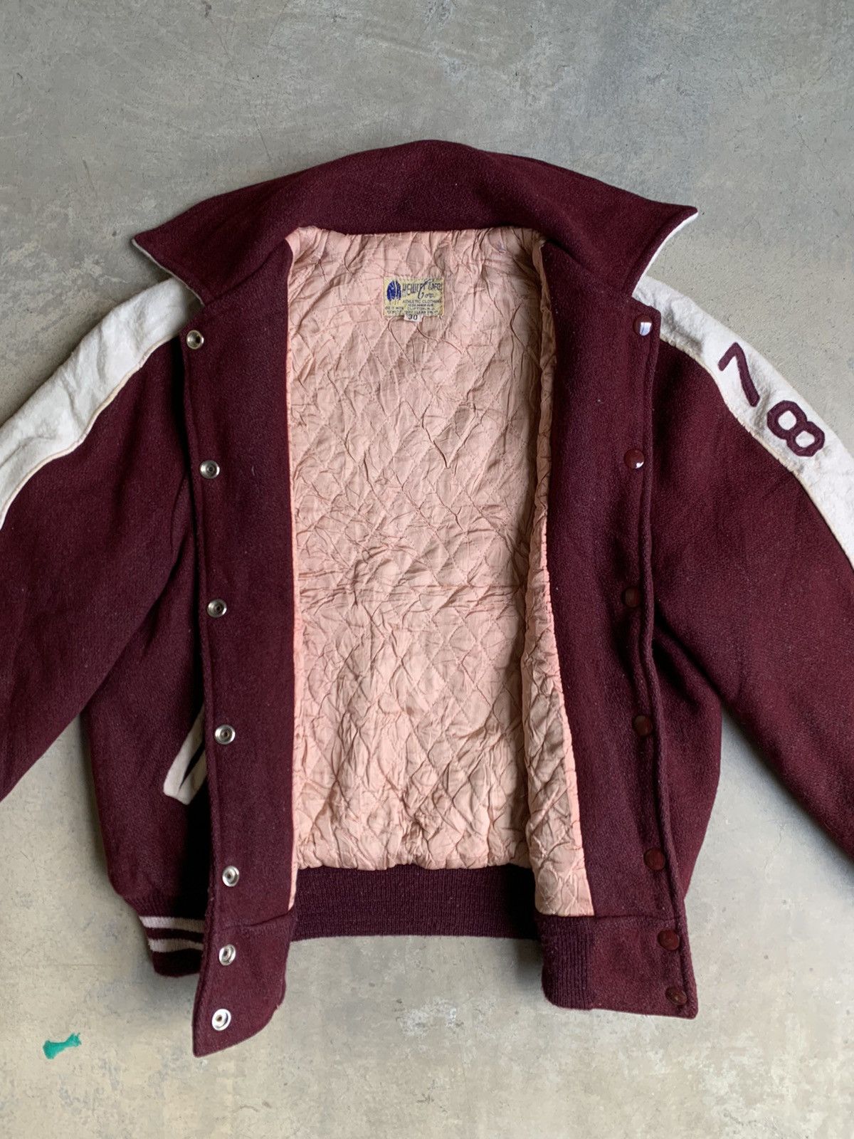 Vintage Vintage Embroidered Varsity Jacket by Hewitt MFG Size US S / EU 44-46 / 1 - 10 Thumbnail