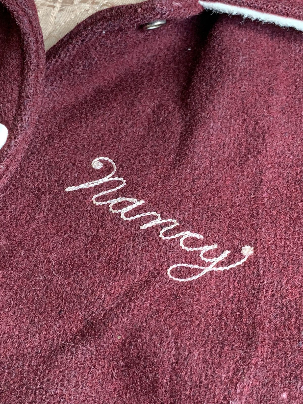 Vintage Vintage Embroidered Varsity Jacket by Hewitt MFG Size US S / EU 44-46 / 1 - 6 Thumbnail