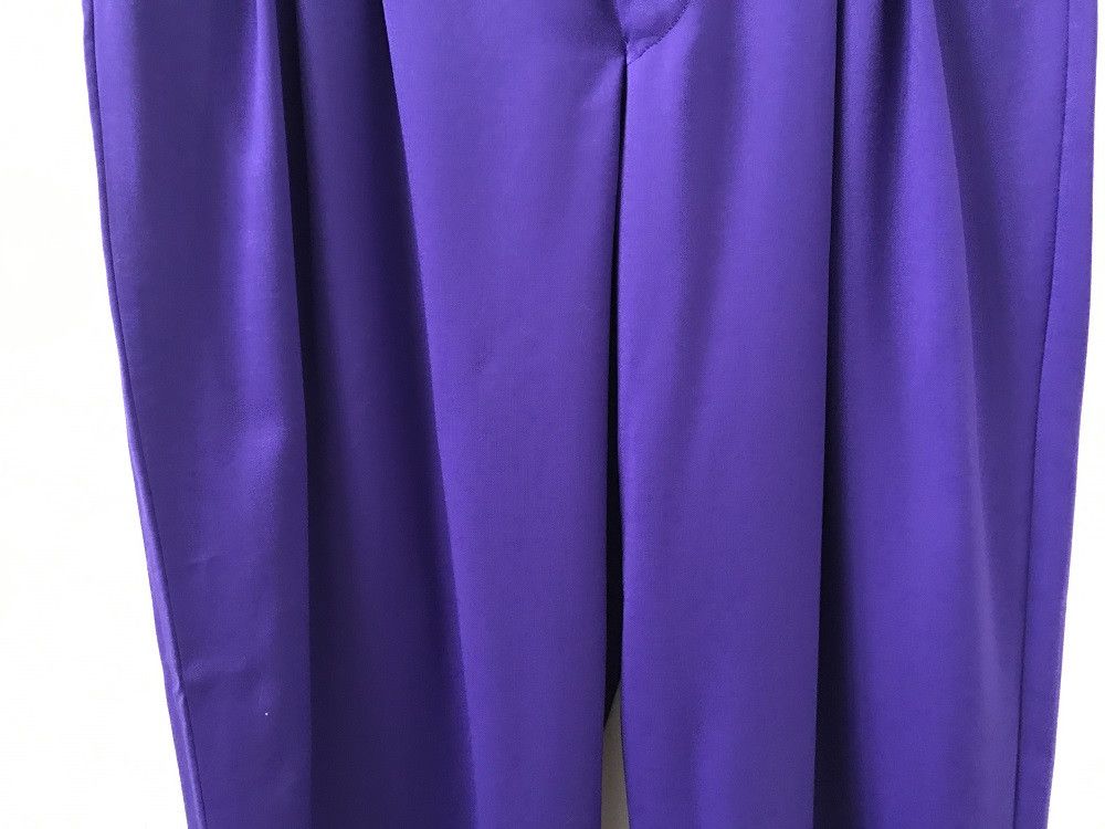 Versace × Versace Jeans Couture Luxury Designer Versace V2 Baggy Wider Blue Trouser Pant Size US 36 / EU 52 - 3 Thumbnail