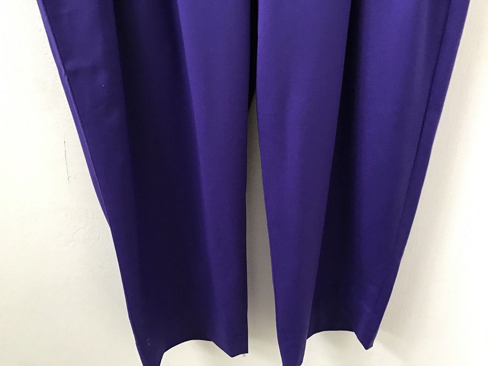 Versace × Versace Jeans Couture Luxury Designer Versace V2 Baggy Wider Blue Trouser Pant Size US 36 / EU 52 - 4 Thumbnail