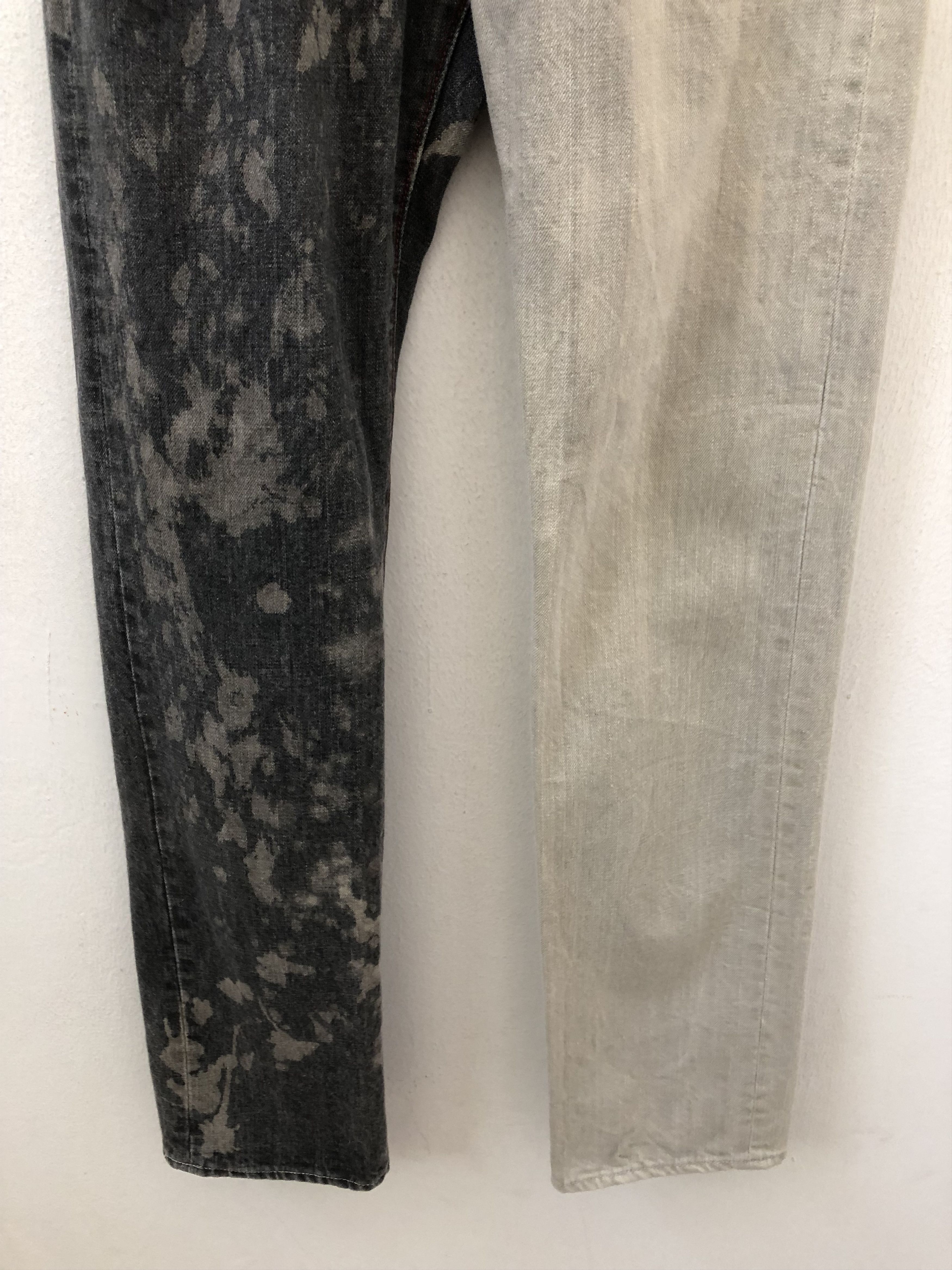 Japanese Brand KIMURAYA Made in Japan Two Tones Bleached Style Denim Jeans Size US 29 - 8 Thumbnail