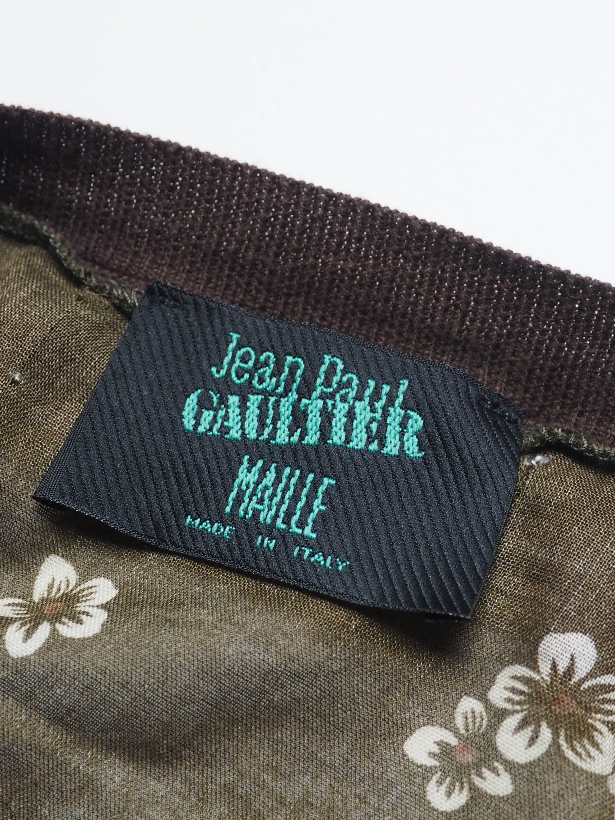 Jean Paul Gaultier Maille 3D illusion Floral Mesh Cardigan Size US S / EU 44-46 / 1 - 16 Thumbnail