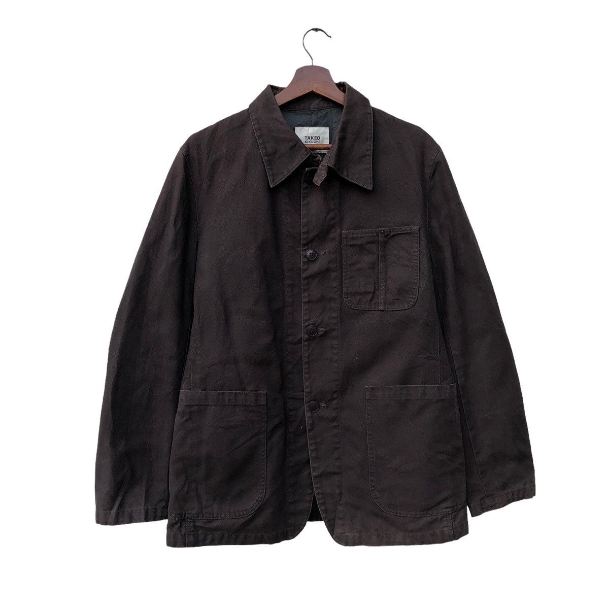 Japanese Brand 🔥Vintage Takeo Kikuchi Chore Jacket Size US L / EU 52-54 / 3 - 1 Thumbnail