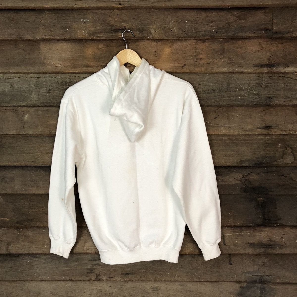 Japanese Brand × Vintage Japanese Brand White Hoodie #136B Size US M / EU 48-50 / 2 - 10 Thumbnail