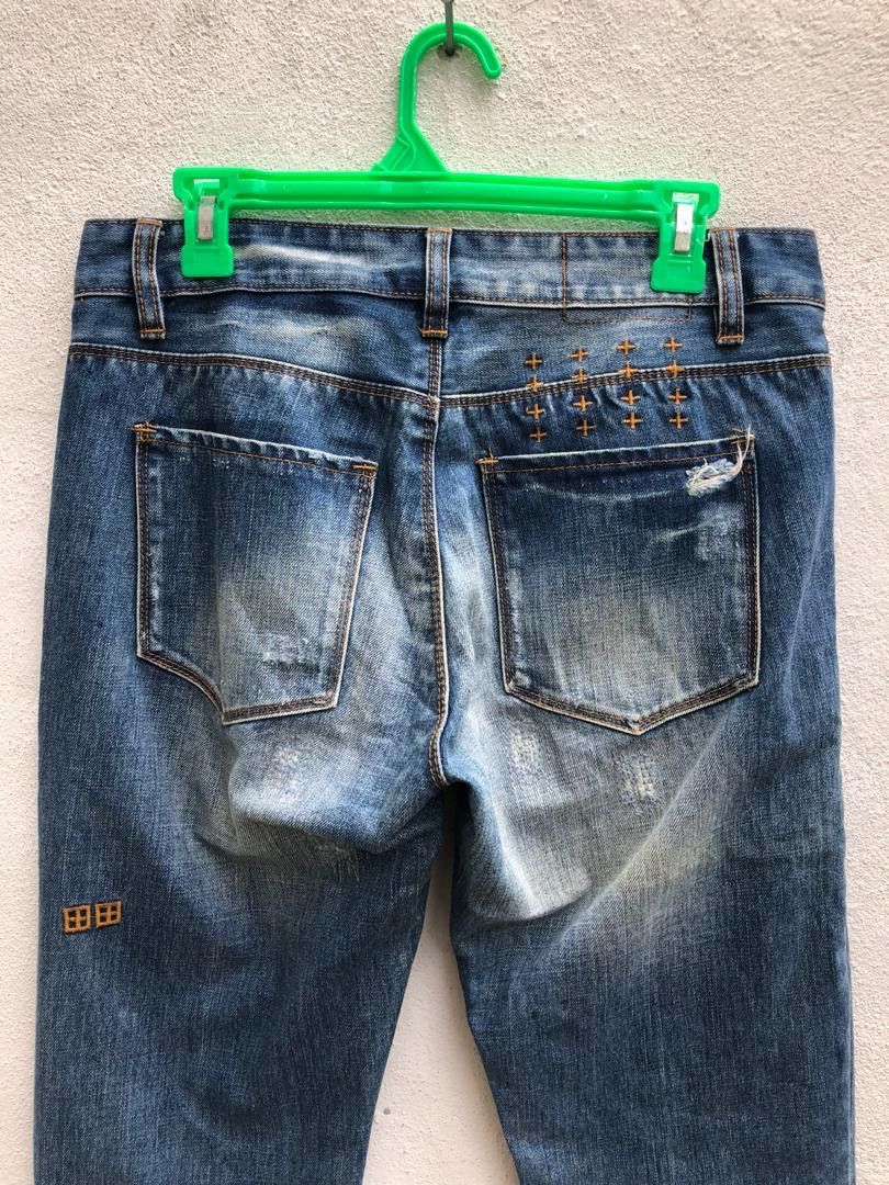 Ksubi Ksubi Australia Distressed Denim Jeans Size US 30 / EU 46 - 9 Thumbnail
