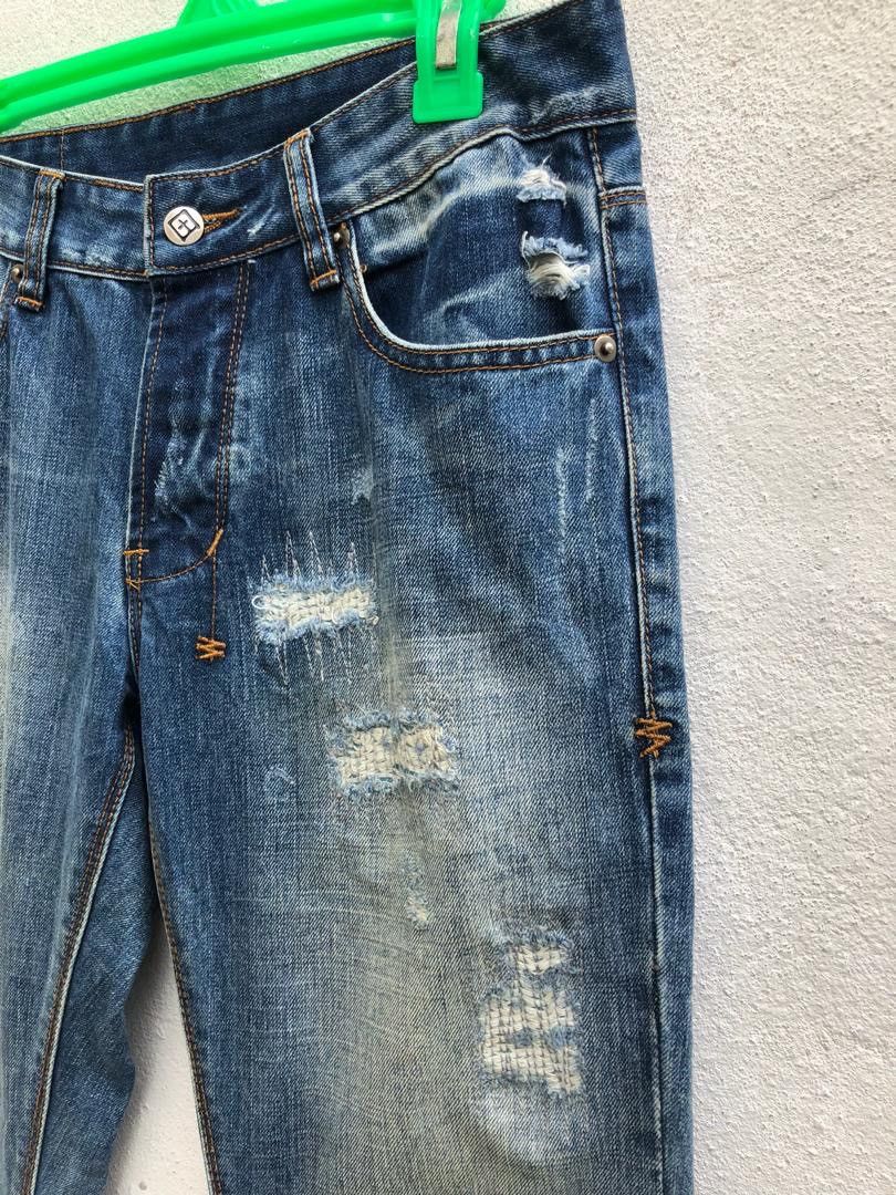Ksubi Ksubi Australia Distressed Denim Jeans Size US 30 / EU 46 - 4 Thumbnail