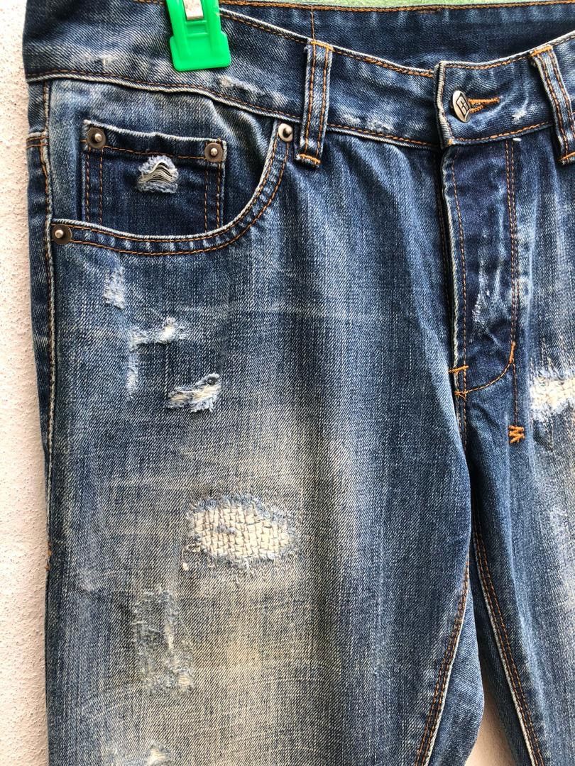 Ksubi Ksubi Australia Distressed Denim Jeans Size US 30 / EU 46 - 3 Thumbnail