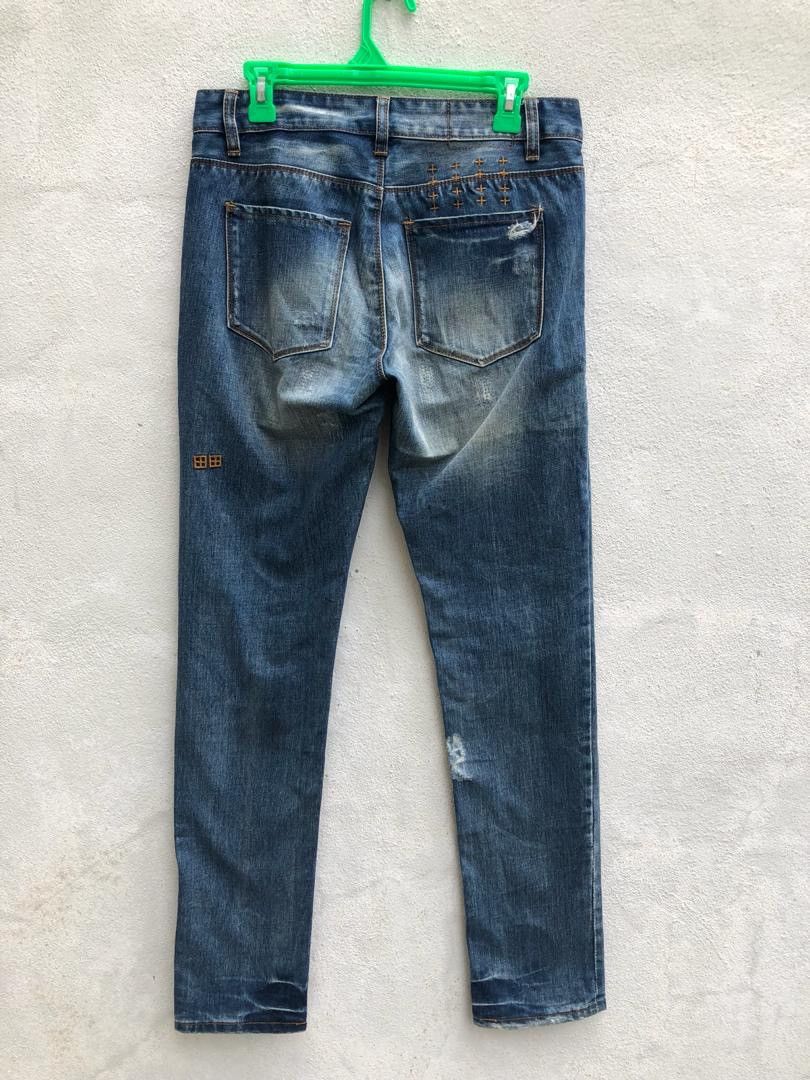 Ksubi Ksubi Australia Distressed Denim Jeans Size US 30 / EU 46 - 8 Thumbnail