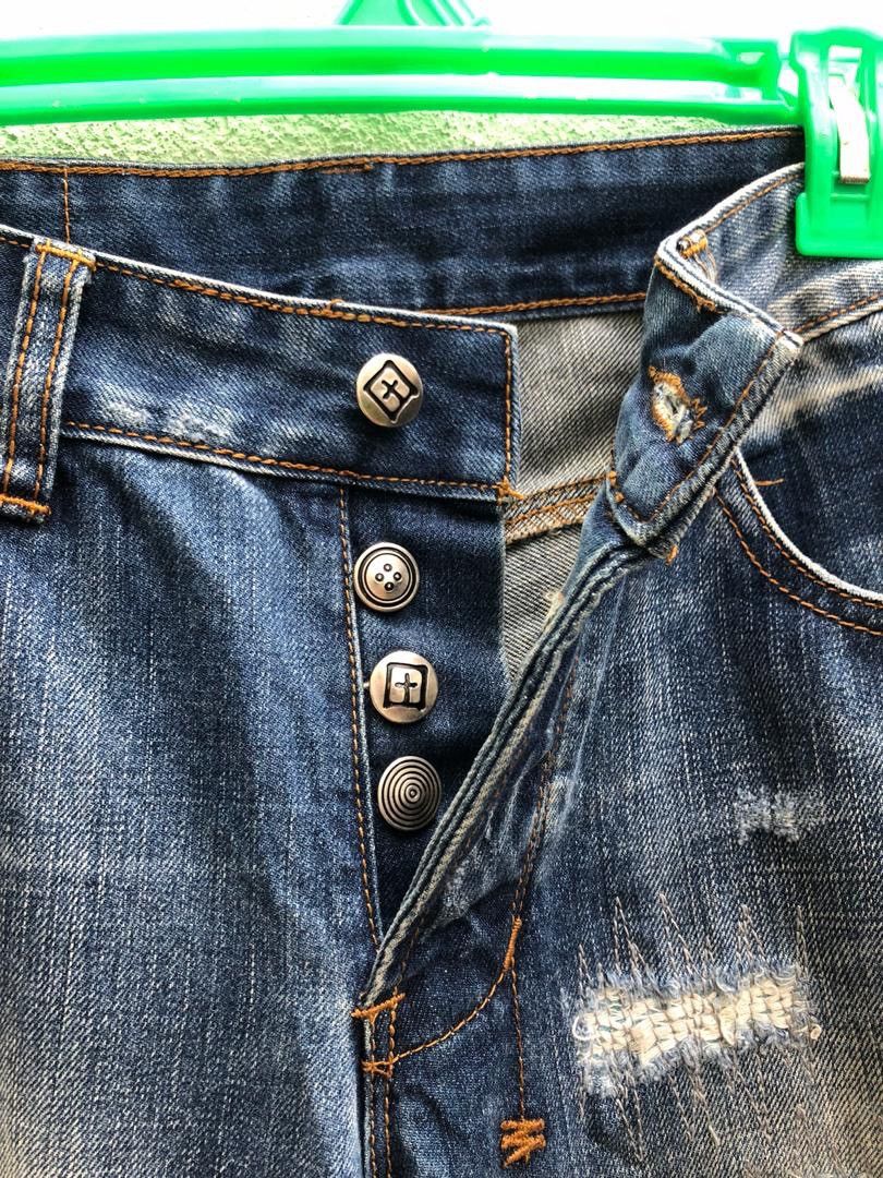 Ksubi Ksubi Australia Distressed Denim Jeans Size US 30 / EU 46 - 5 Thumbnail
