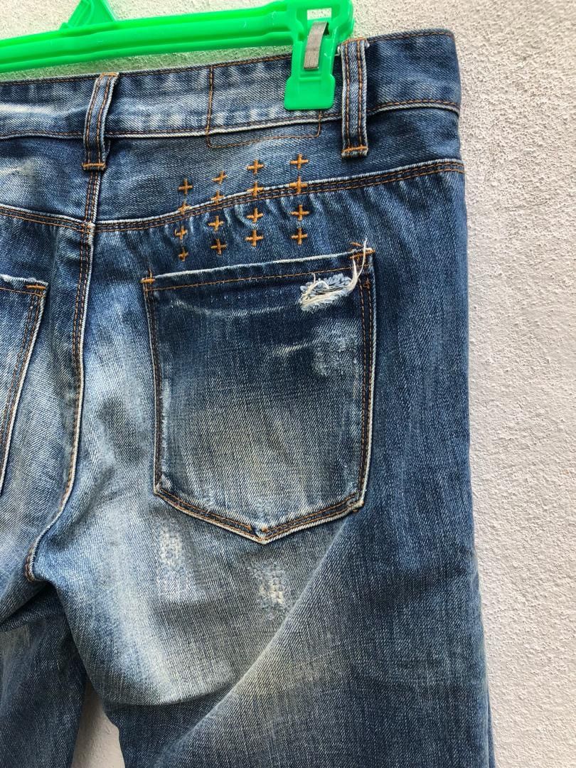 Ksubi Ksubi Australia Distressed Denim Jeans Size US 30 / EU 46 - 10 Thumbnail