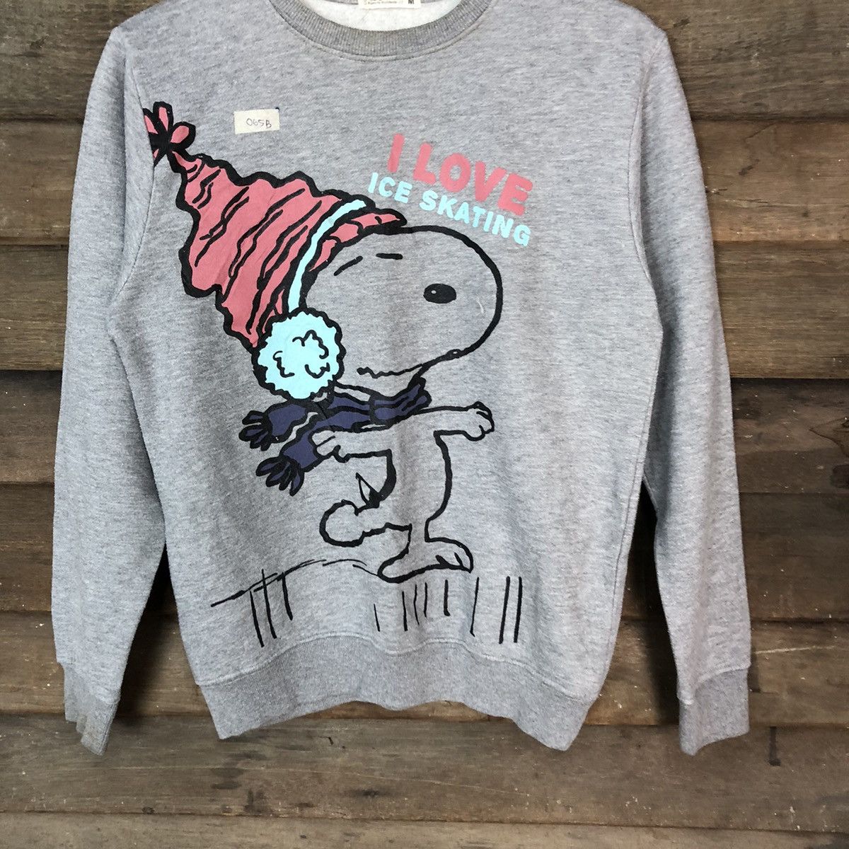Cartoon Network × Peanuts Peanuts cartoon big picture Sweathsirt #065B Size US M / EU 48-50 / 2 - 3 Thumbnail