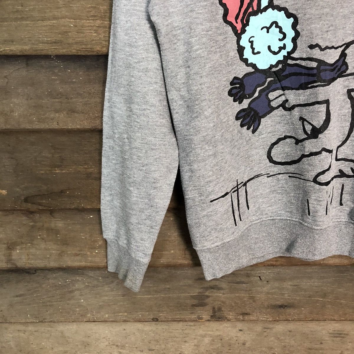 Cartoon Network × Peanuts Peanuts cartoon big picture Sweathsirt #065B Size US M / EU 48-50 / 2 - 4 Thumbnail
