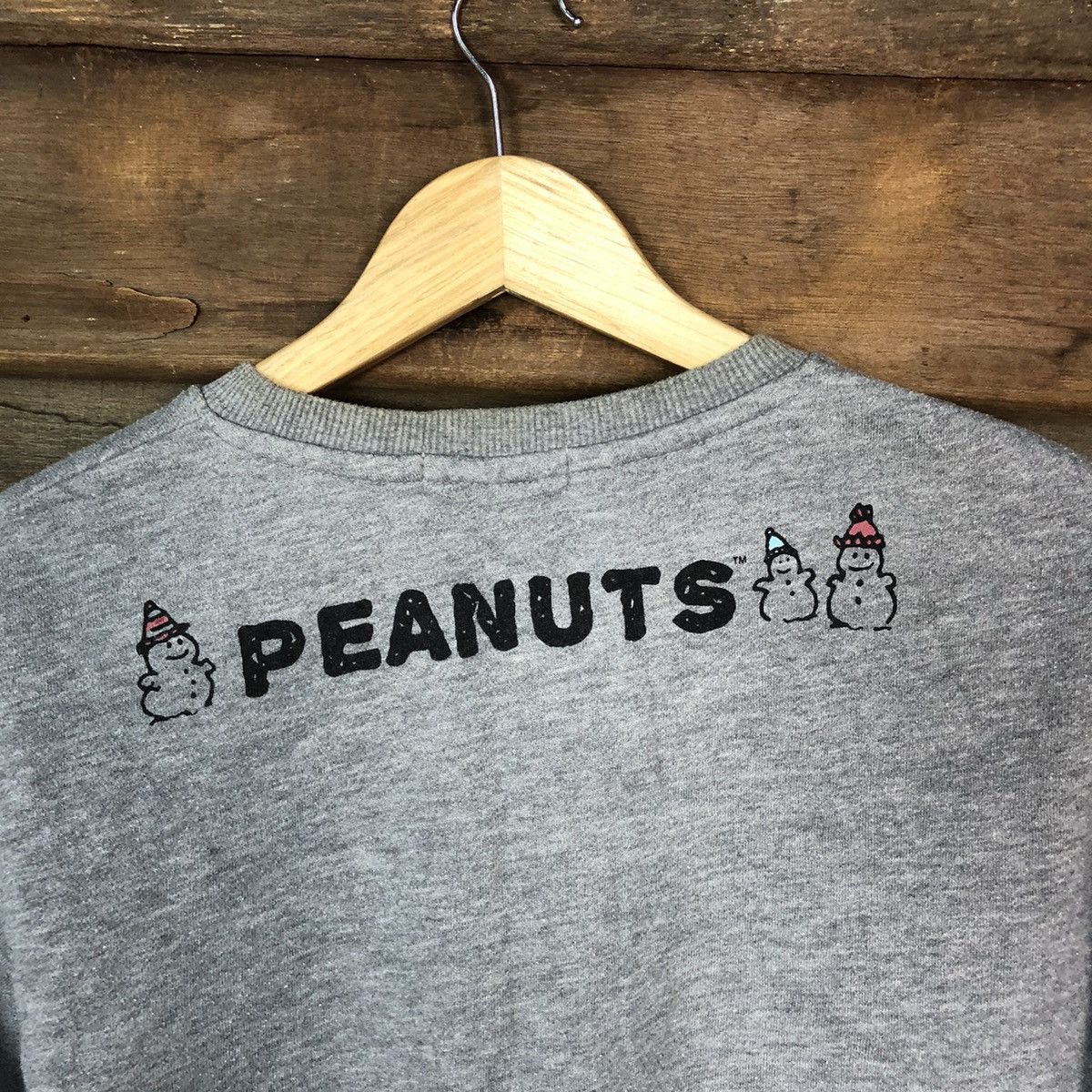 Cartoon Network × Peanuts Peanuts cartoon big picture Sweathsirt #065B Size US M / EU 48-50 / 2 - 11 Thumbnail